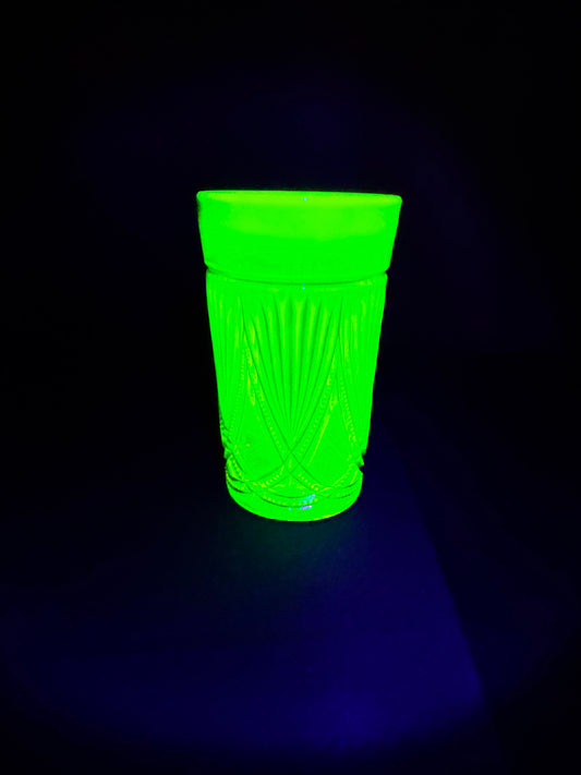 ✨ Primrose Pearline Uranium Glass Davidson Tumbler ✨