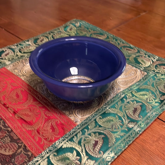 Cobalt Blue Pyrex Mixing Bowl 322