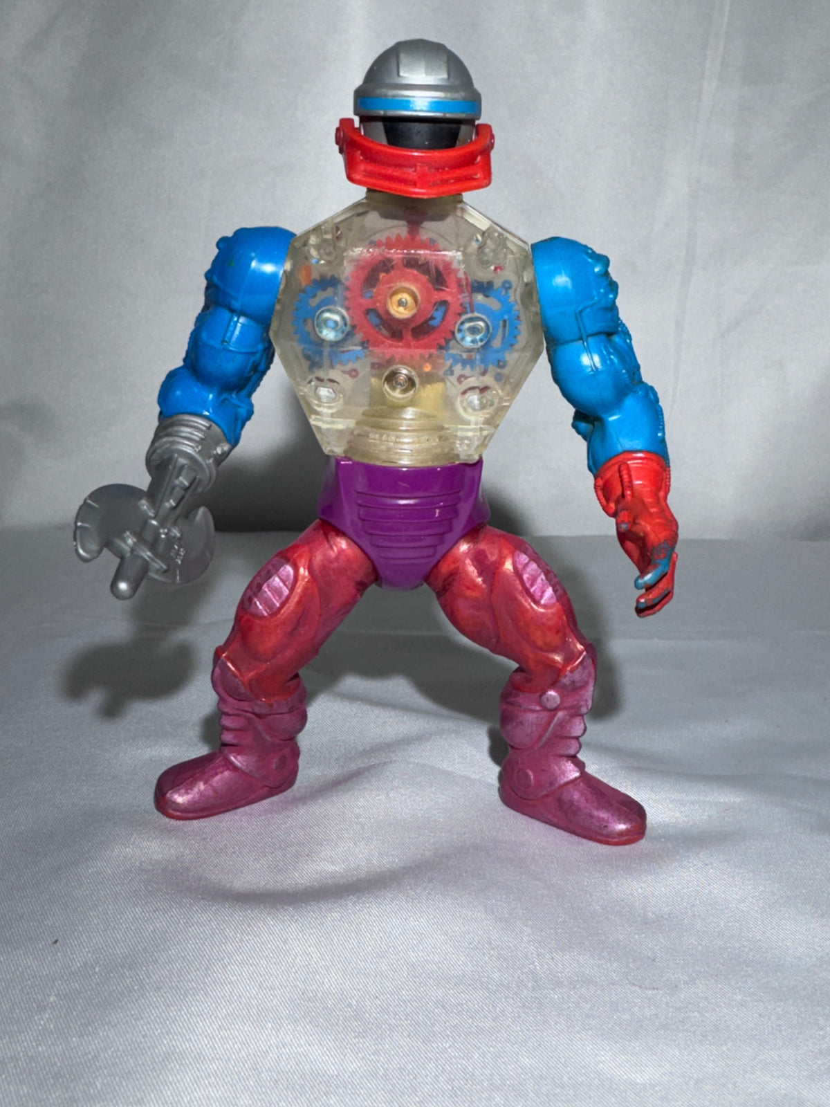 Vintage 1984/1985 Mattel Masters of the Universe Roboto Action Figure – Heroic Mechanical Warrior