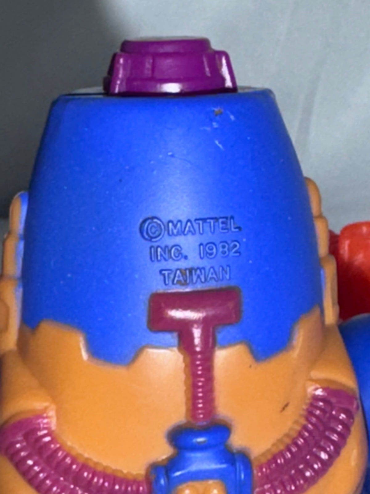 1983 Mattel MOTU Man-E-Faces Action Figure Complete 2 Weapons Vintage He-Man