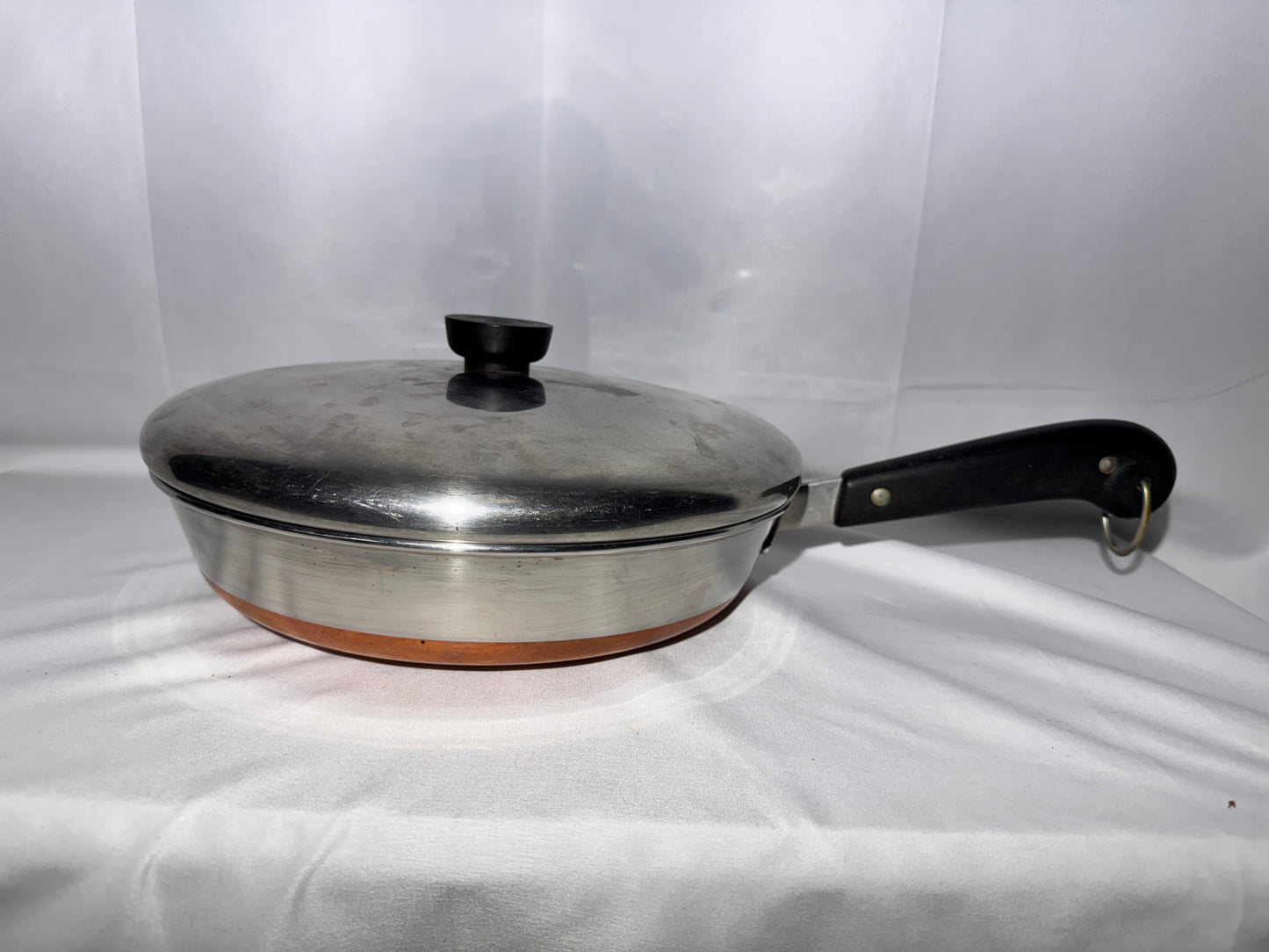 Vintage Revere Ware Copper Bottom Cookware Set – 10 Pieces w/ Lids | Bakelite Handles