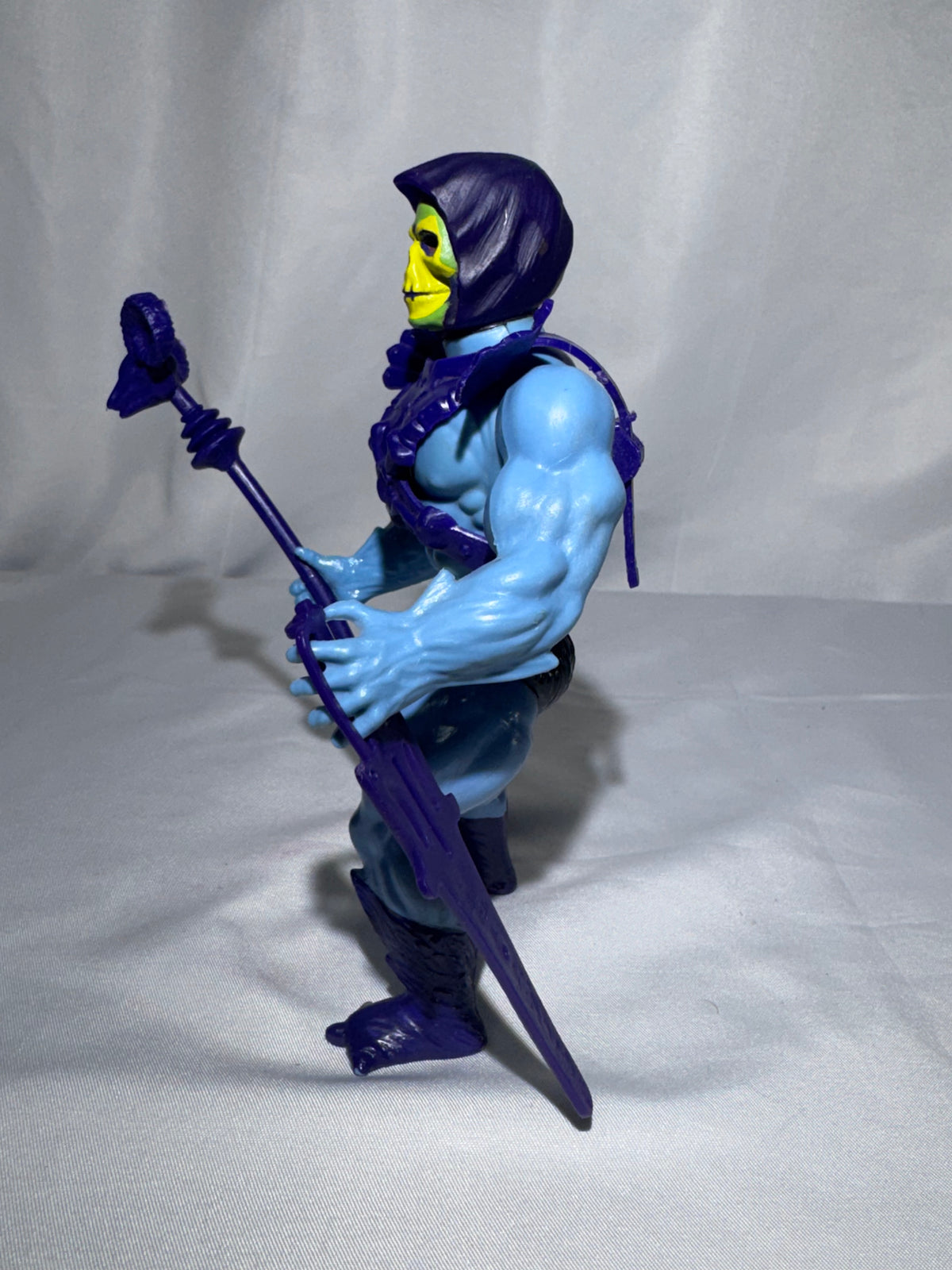 Vintage 1981 Mattel Masters of the Universe Skeletor Action Figure – Complete Accessories