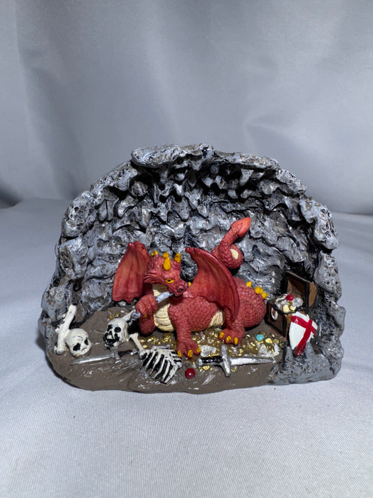 Lemax Spooky Town “Dragon’s Lair” Figurine #52122 – Retired Halloween Village