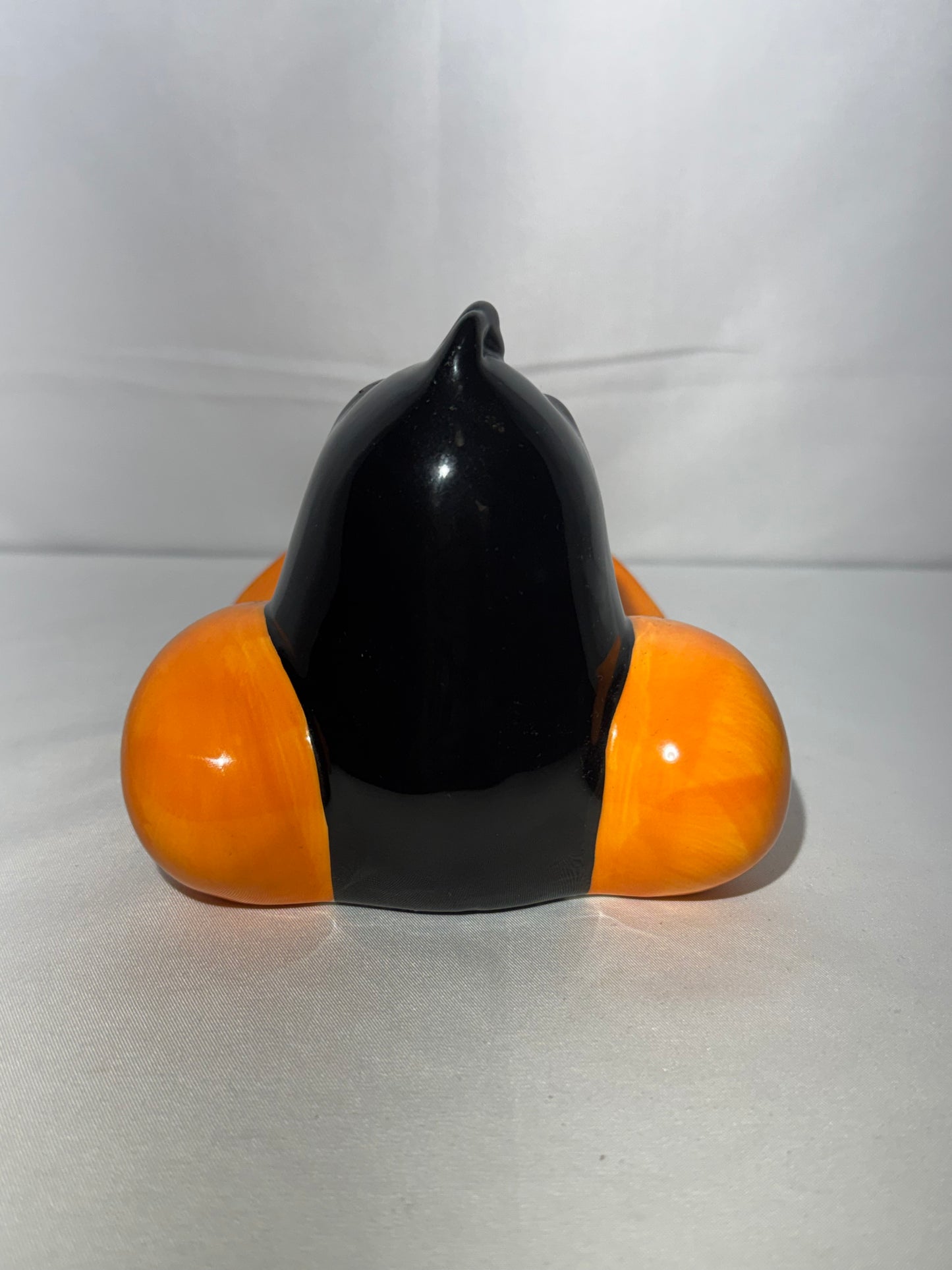 Vintage 1990s Warner Bros Looney Tunes Daffy Duck Ceramic Soap Dish