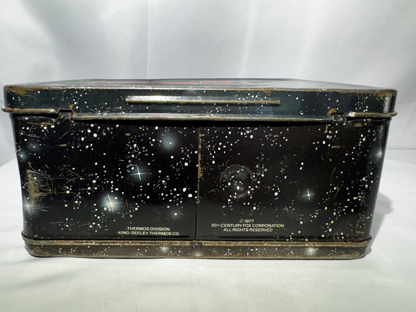 Vintage 1977 Star Wars Metal Lunchbox King-Seeley Thermos X-Wing & TIE Fighter