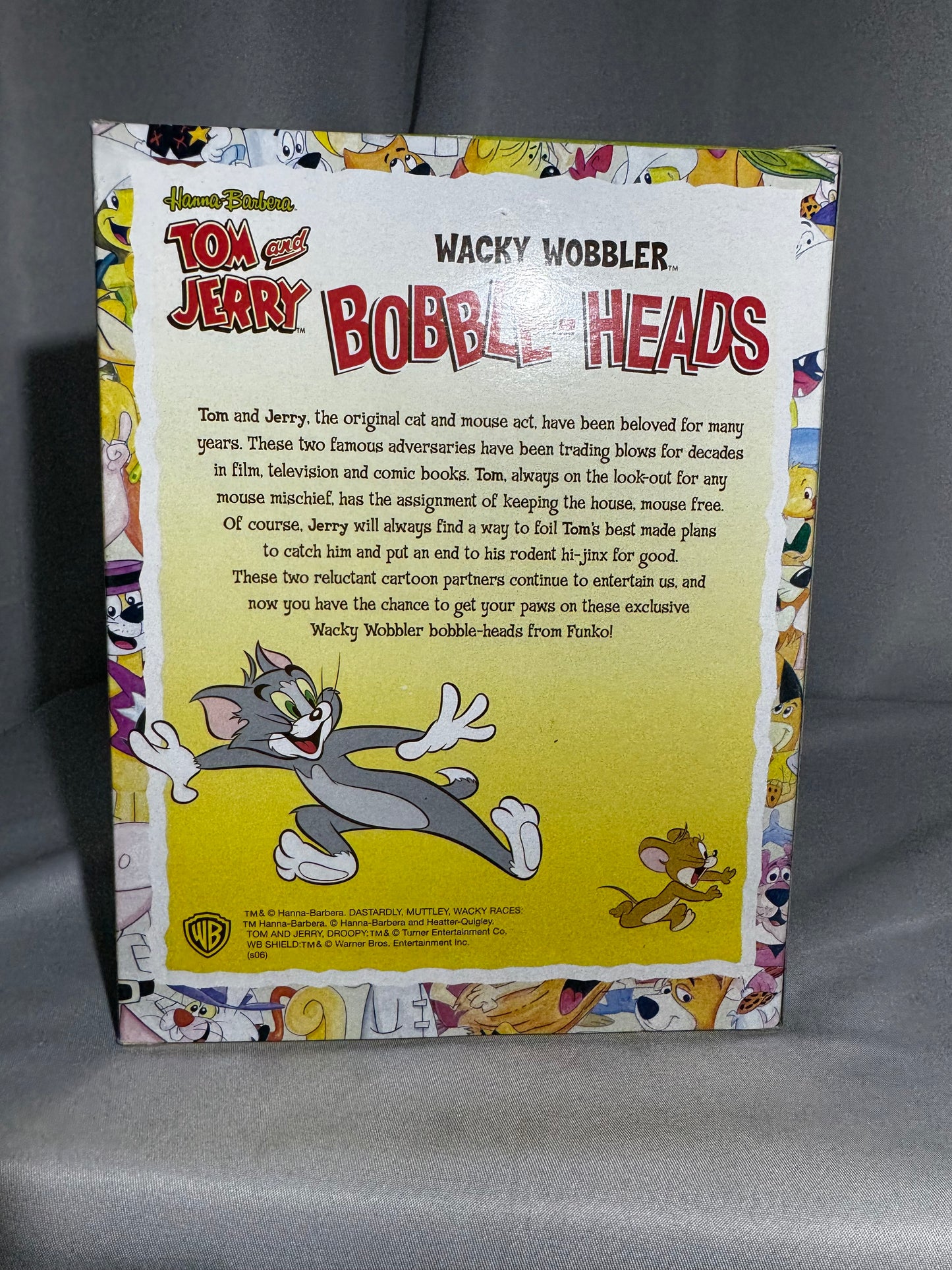 Funko Wacky Wobbler Tom & Jerry 2-Piece Bobblehead Set – Hanna-Barbera – Vaulted Collectible