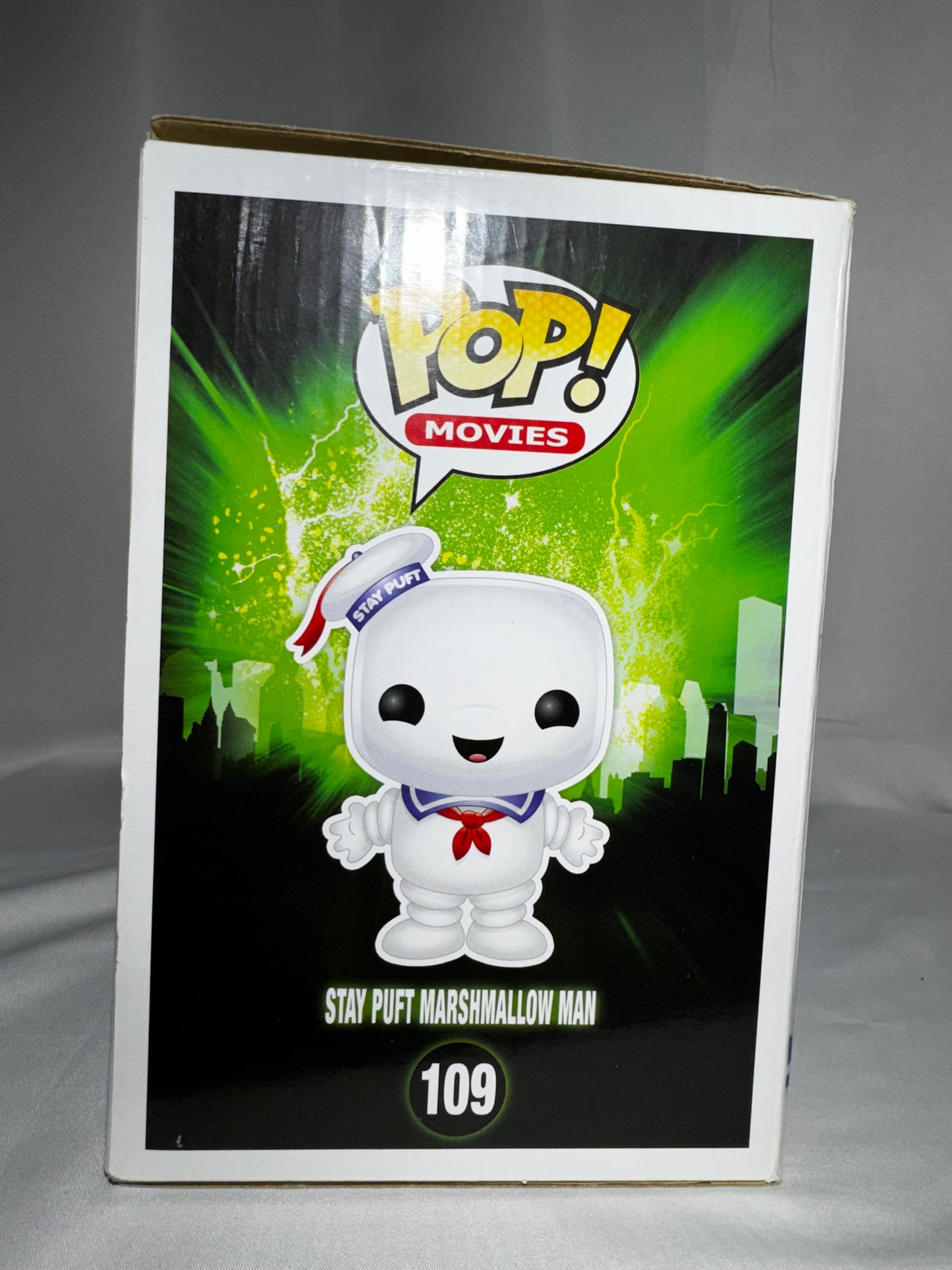 Funko POP! Movies Ghostbusters Stay Puft Marshmallow Man #109 6” Vinyl Figure Vaulted