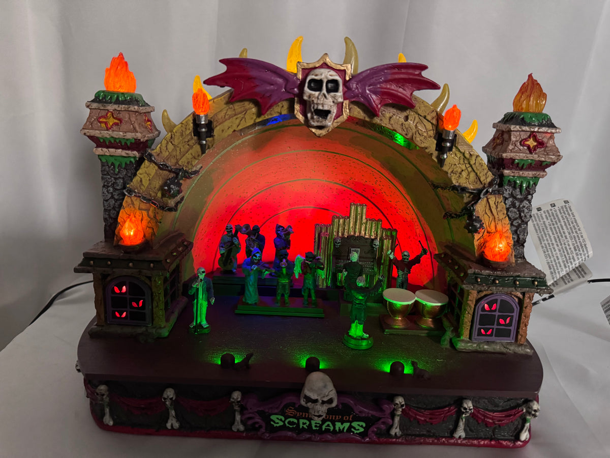 Lemax Spooky Town Symphony of Screams #85303 – 2018 – Animated Halloween Village