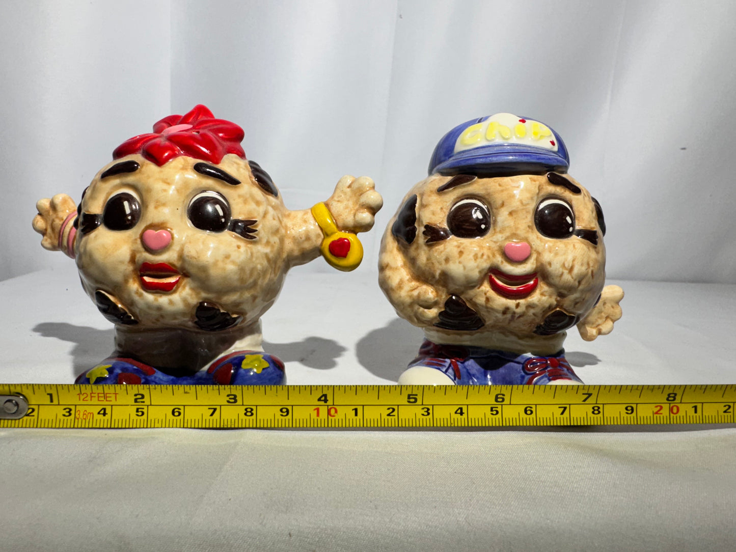 Vintage 1991 Fitz & Floyd Chocolate Chip Cookie Salt & Pepper Shakers – Christine Harris