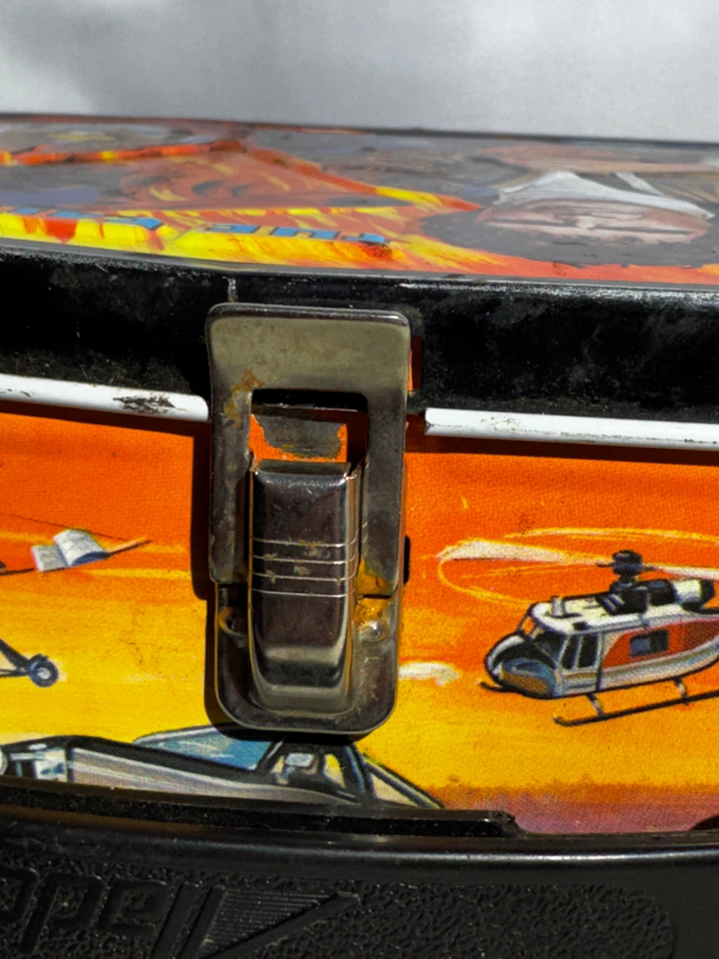 Vintage 1981 The Fall Guy Metal Lunch Box with Original Thermos – Aladdin Industries