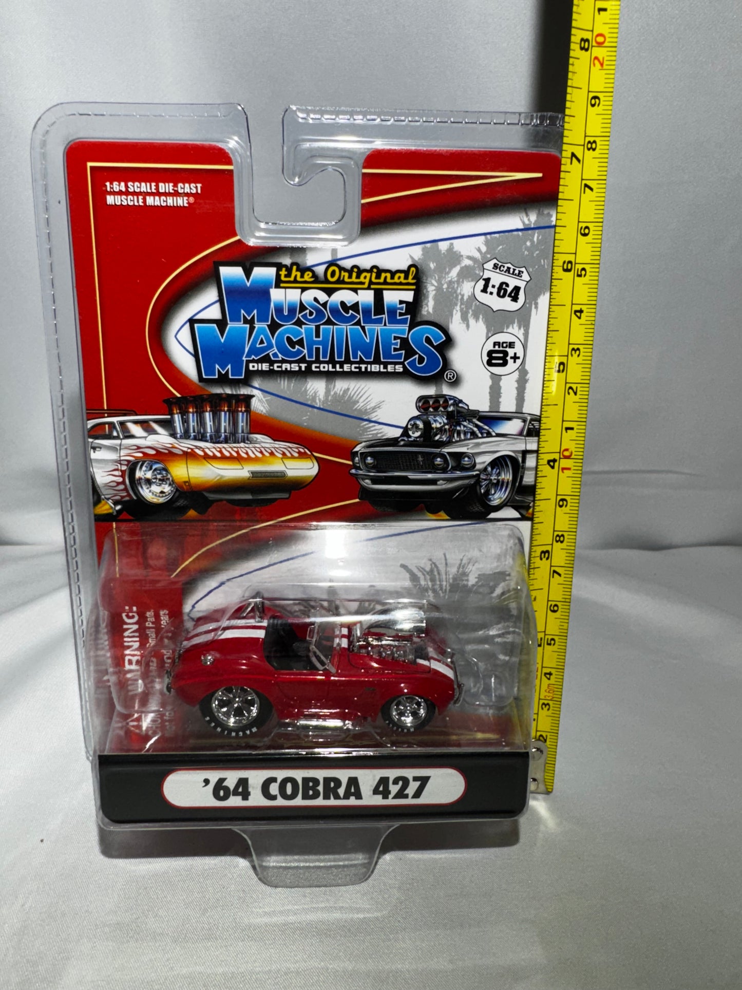 Muscle Machines 1:64 Scale ’64 Cobra 427 Diecast