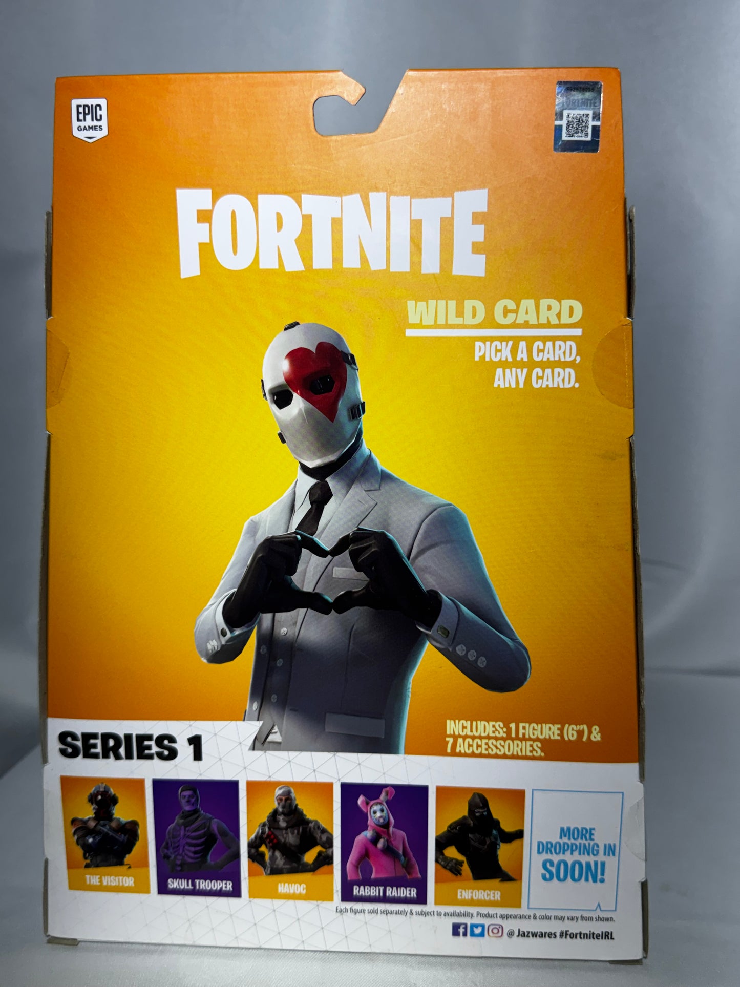 Fortnite action figure – Wild Card from the Legendary Series by Epic Games (2019)