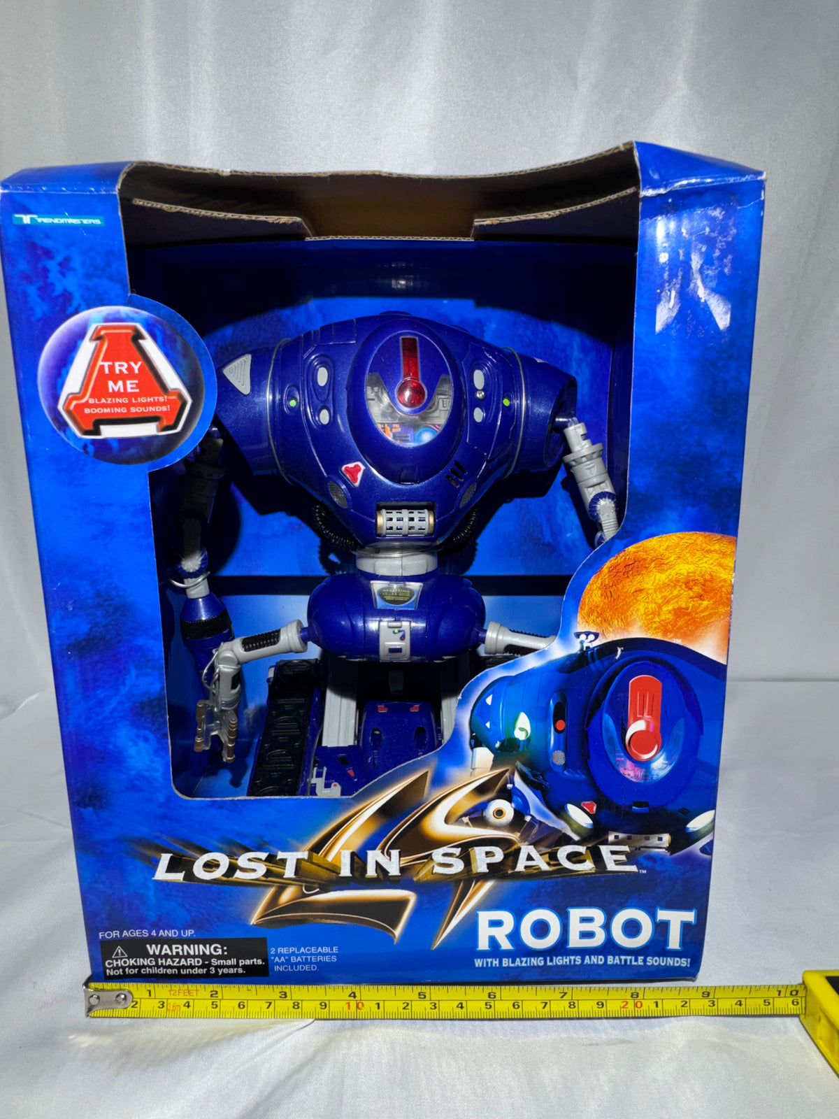 Vintage 1997 Trendmasters Lost in Space Robot Electronic Toy #31108 – Original Box – Untested