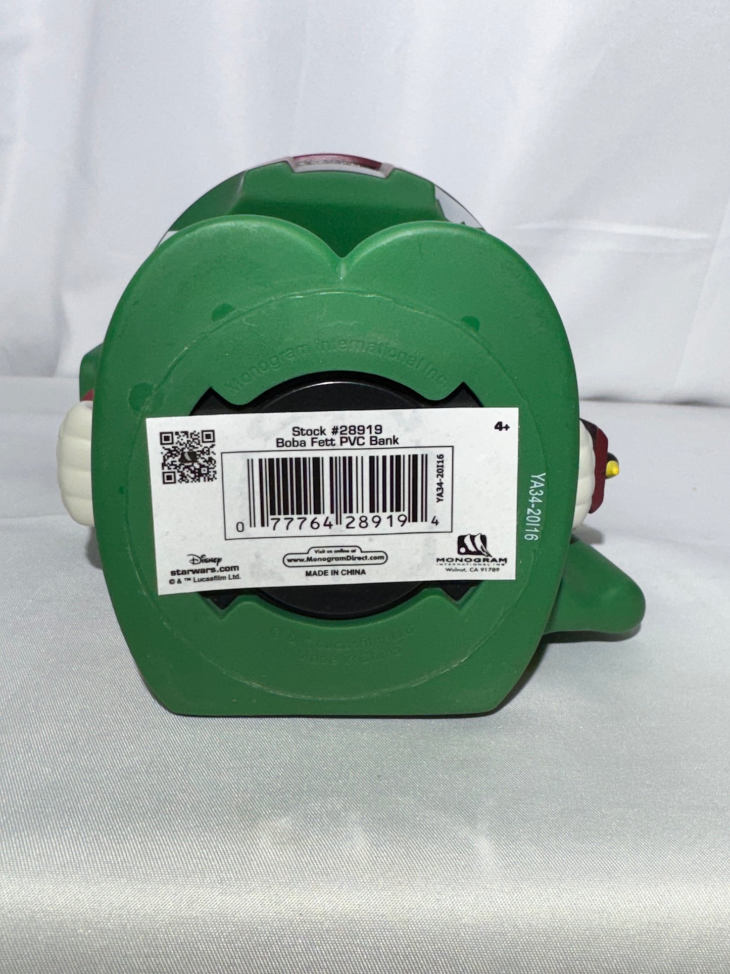 Disney Star Wars Boba Fett PVC Bank – Stock #28919