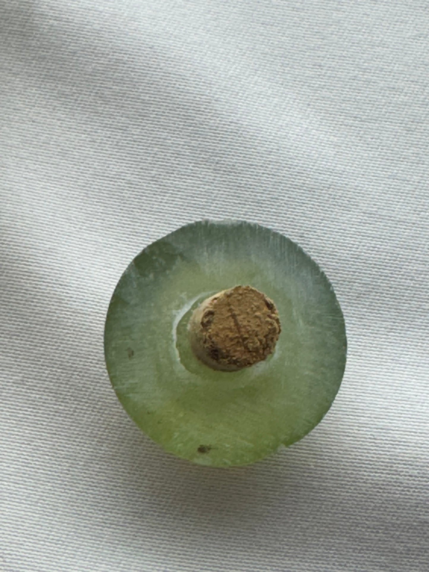 Chinese Inside-Painted Glass Snuff Bottle – Hand-Painted – Signed by Artist – Cork Stopper