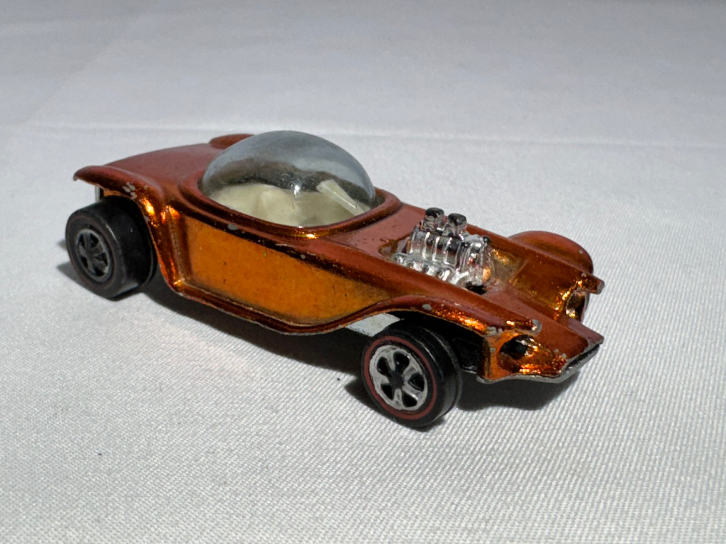 Hot Wheels Redline Beatnik Bandit – Orange/Copper – 1968 Vintage Ed Roth
