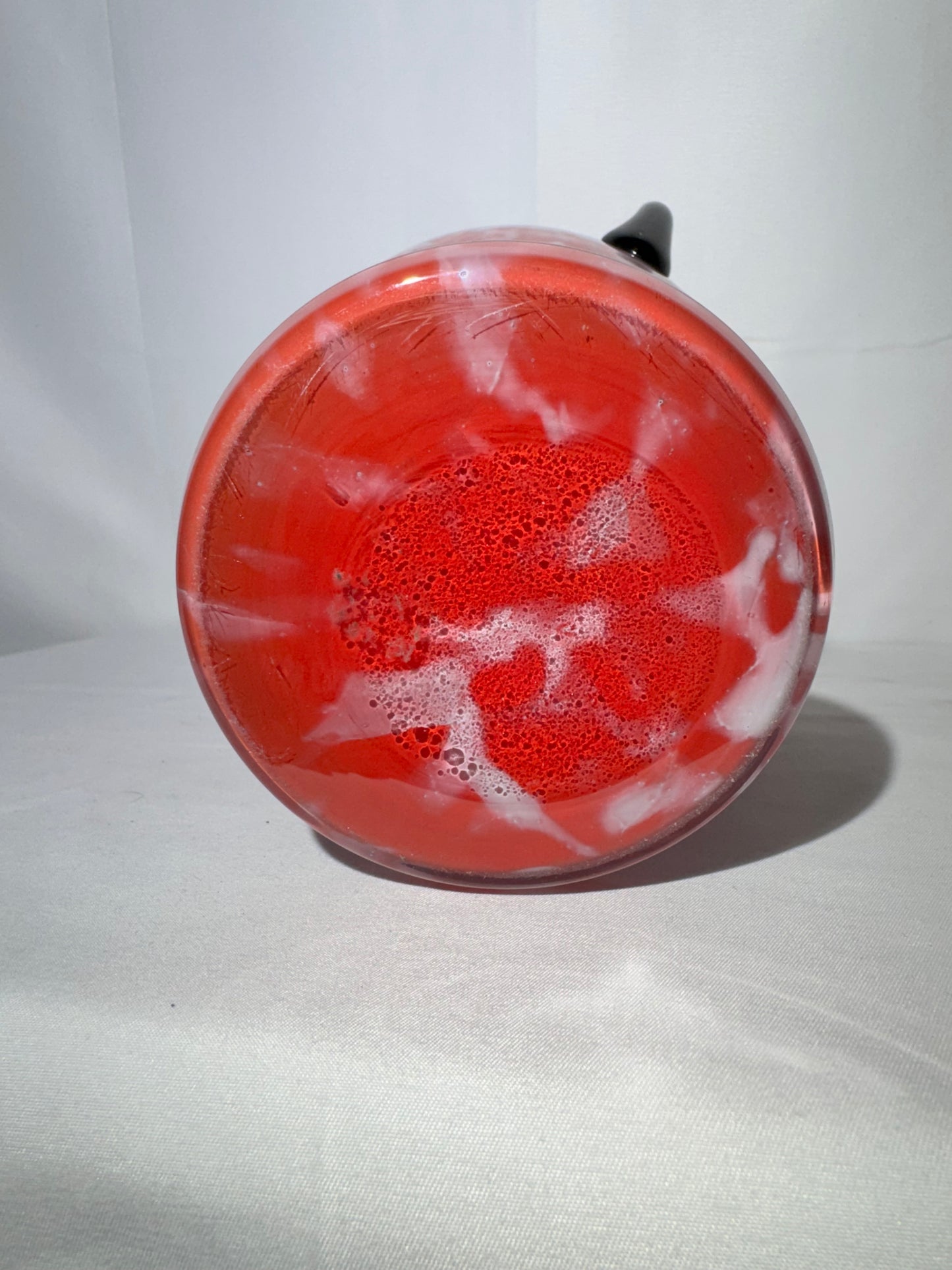 Vintage Franz Welz Czech Art Deco Hand Blown Glass Vase