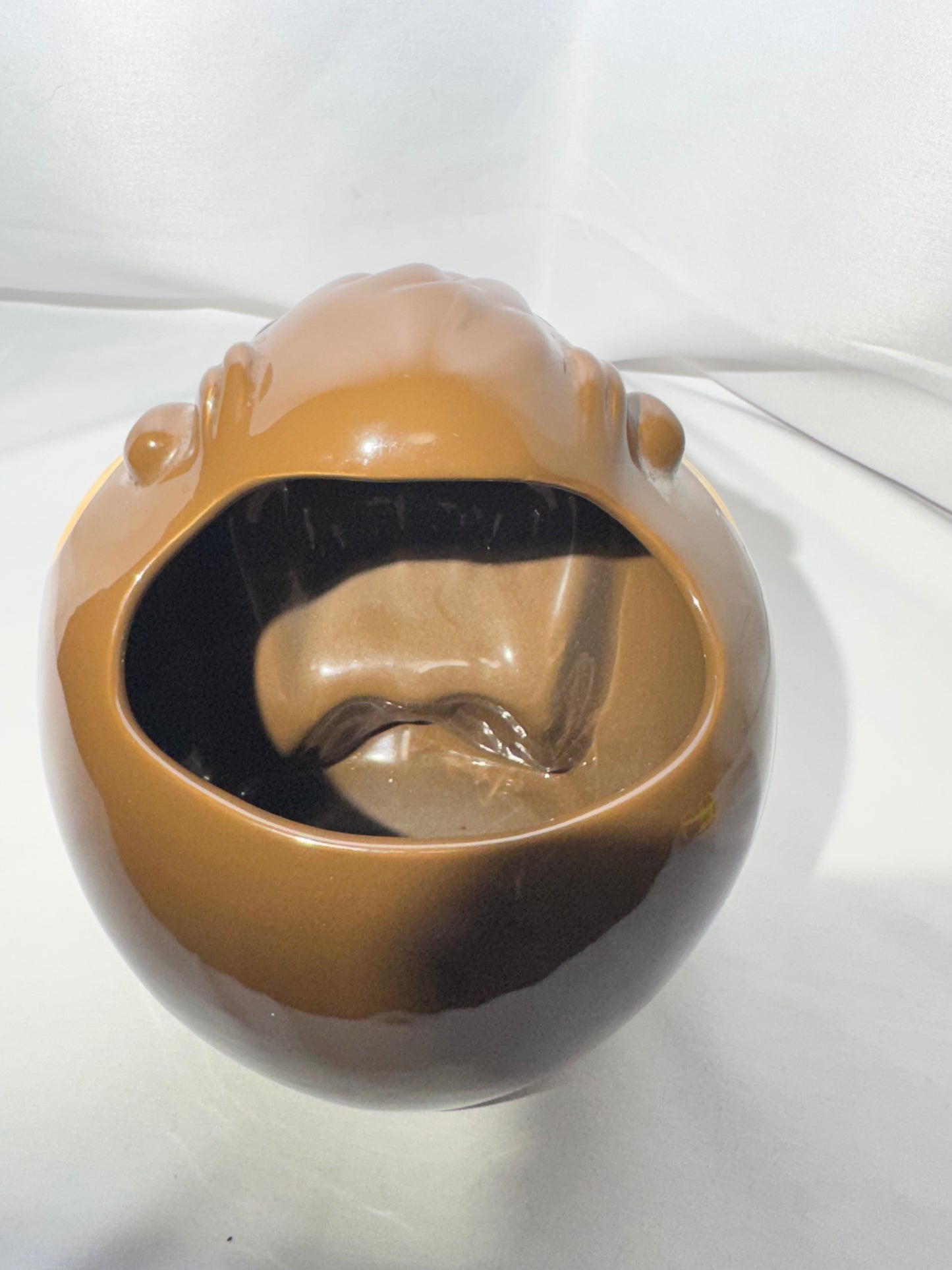 Vintage 1993 Warner Bros. Taz Ceramic Jar / Desk Organizer