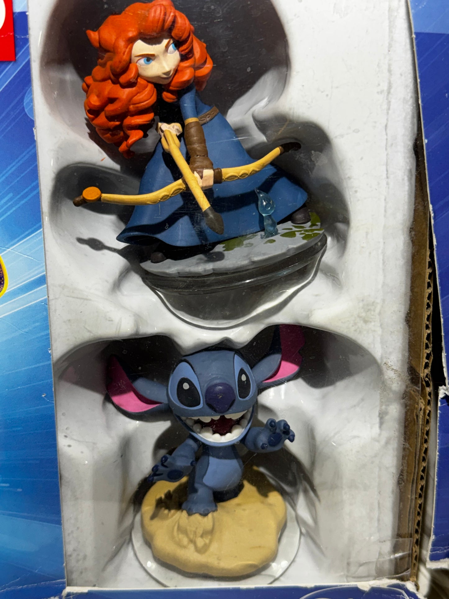 Disney Infinity 2.0 Xbox One Game Base Merida Stitch Figures starter pack 2014