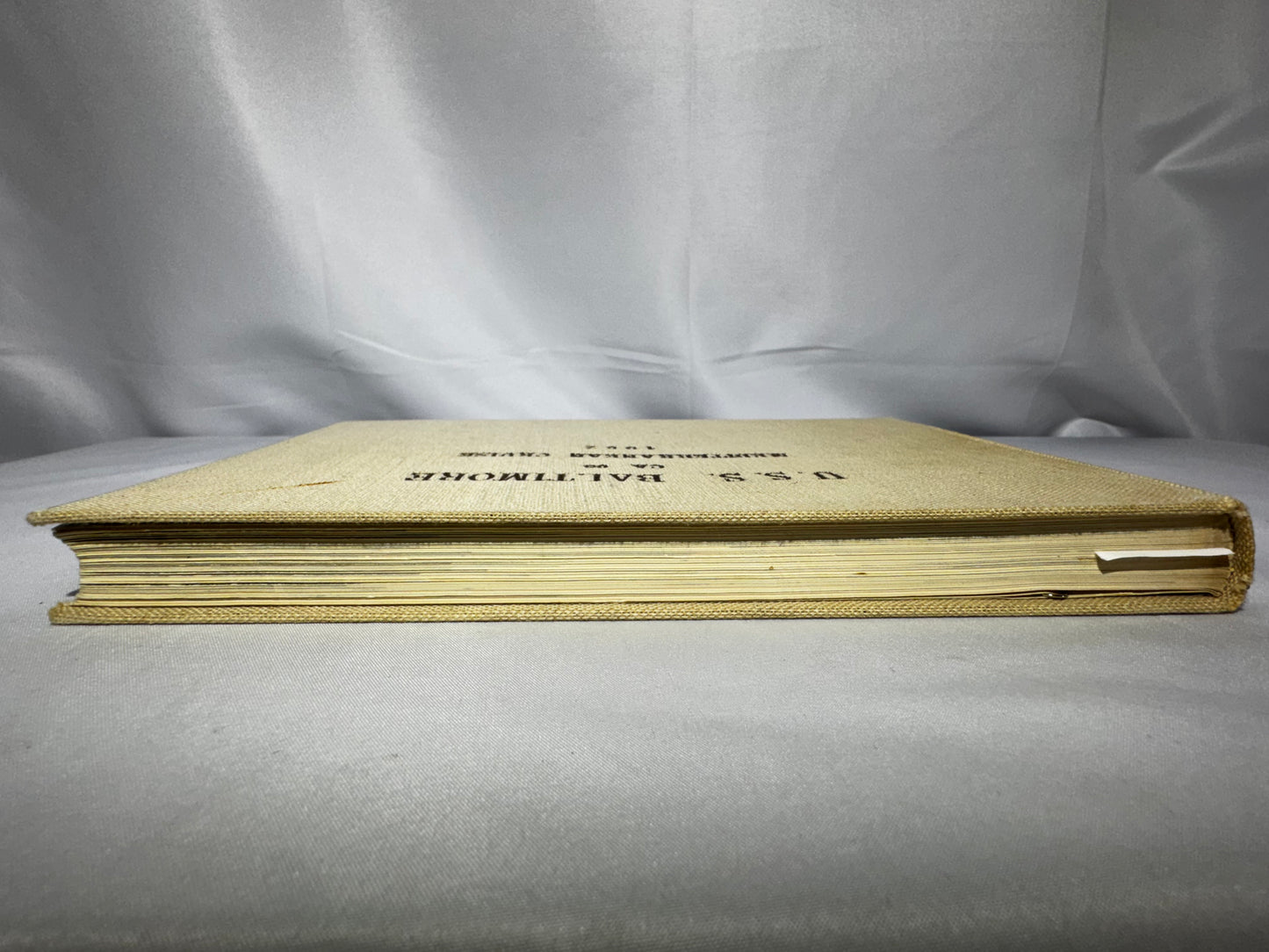Vintage 1952 USS Baltimore (CA-68) Cruise Book with Original Slipcase