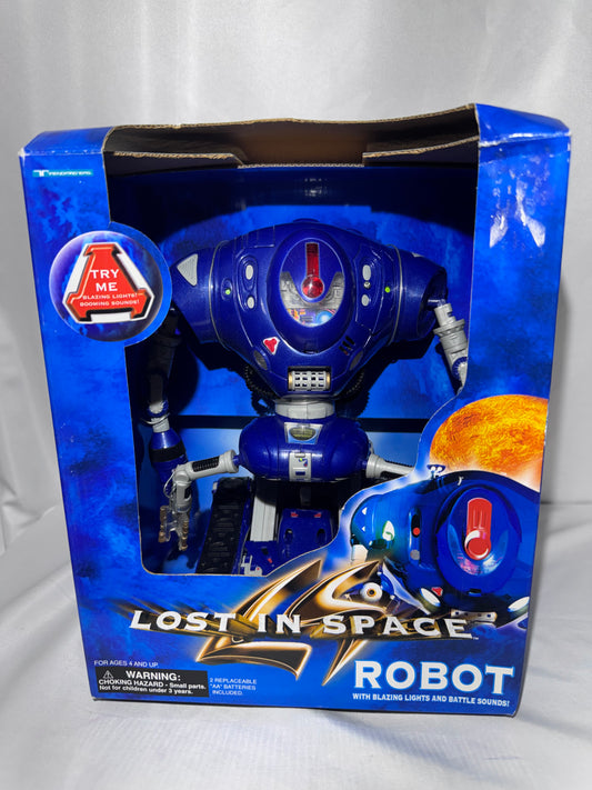 Vintage 1997 Trendmasters Lost in Space Robot Electronic Toy #31108 – Original Box – Untested
