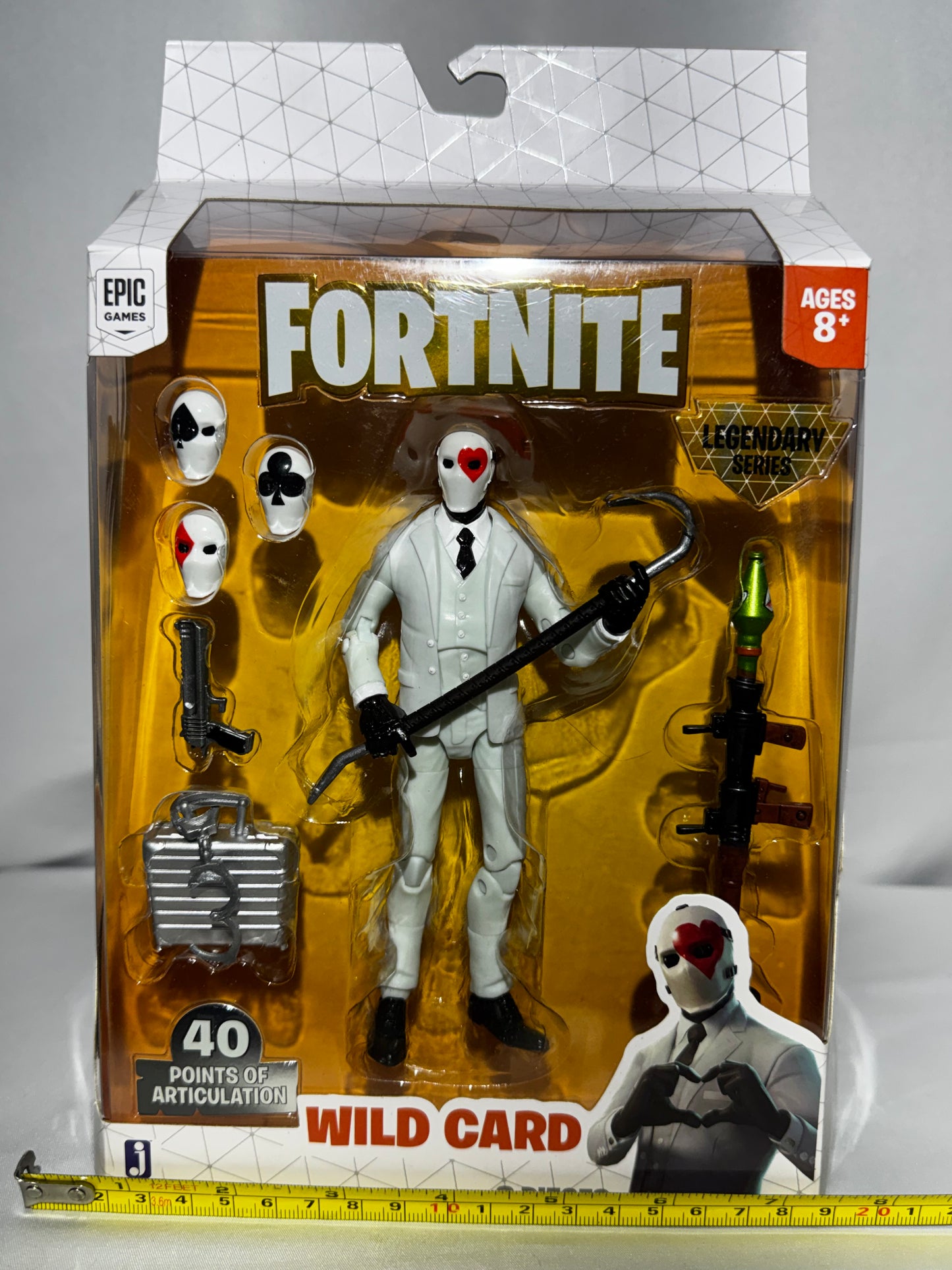 Fortnite action figure – Wild Card from the Legendary Series by Epic Games (2019)
