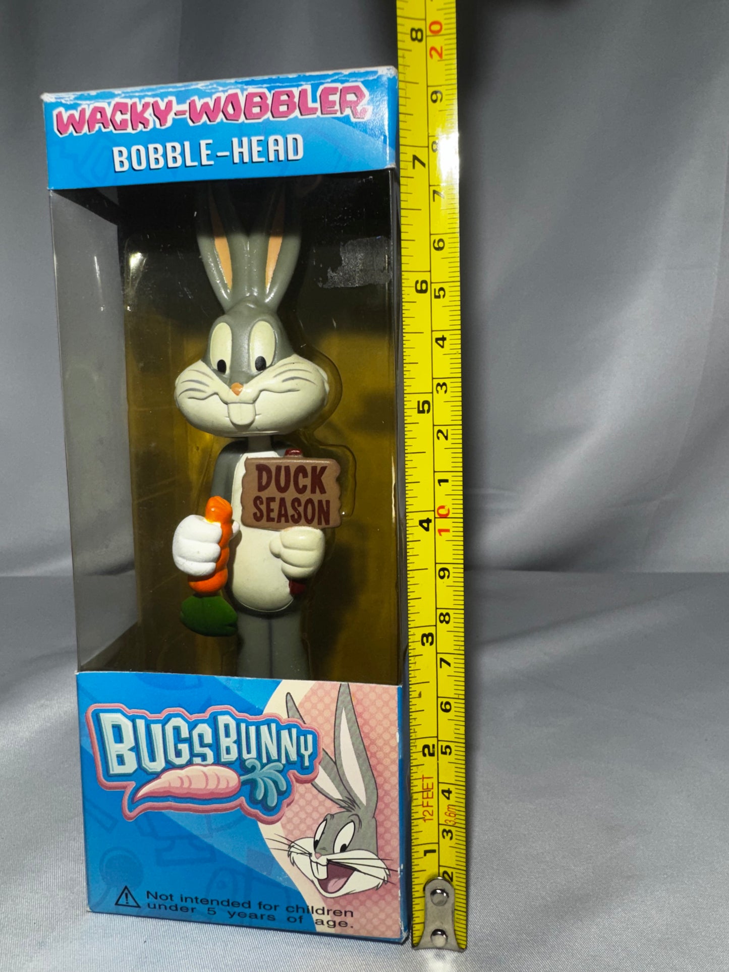Funko Wacky Wobbler Bugs Bunny Bobble Head – Looney Tunes – 2006 – Original Box