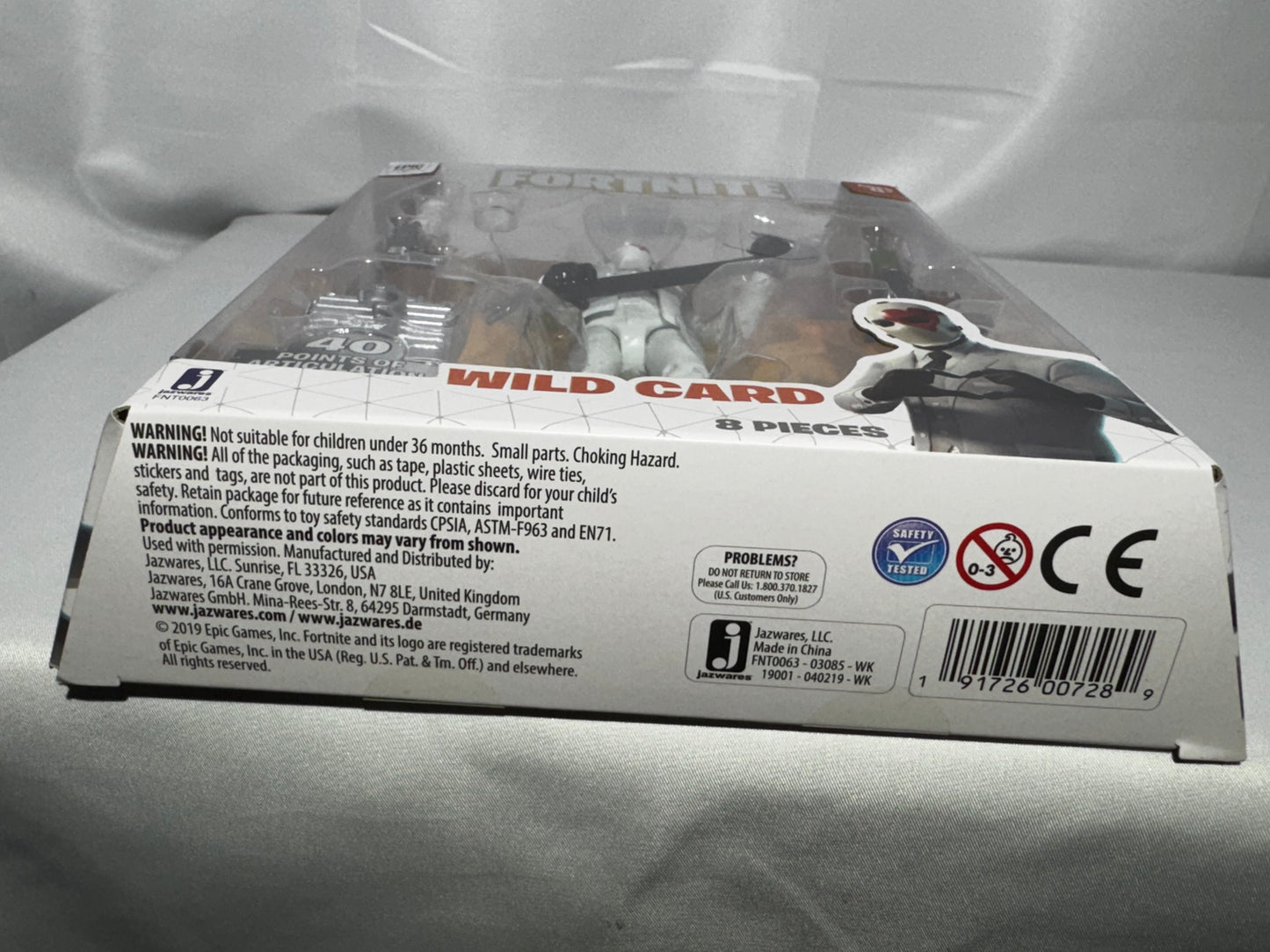 Fortnite action figure – Wild Card from the Legendary Series by Epic Games (2019)