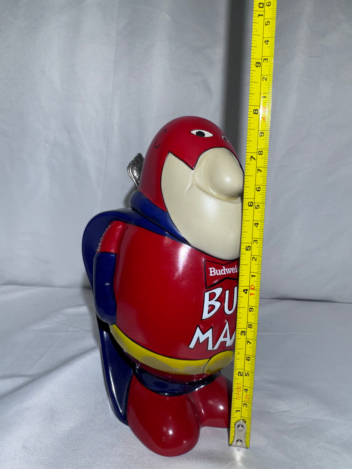 Vintage 1989 Anheuser-Busch Budweiser Bud Man Beer Stein – Original Box