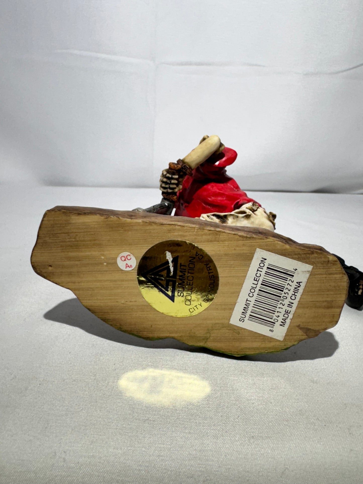 Summit Collection Skeleton on Scooter Figurine – Gothic Punk Decor