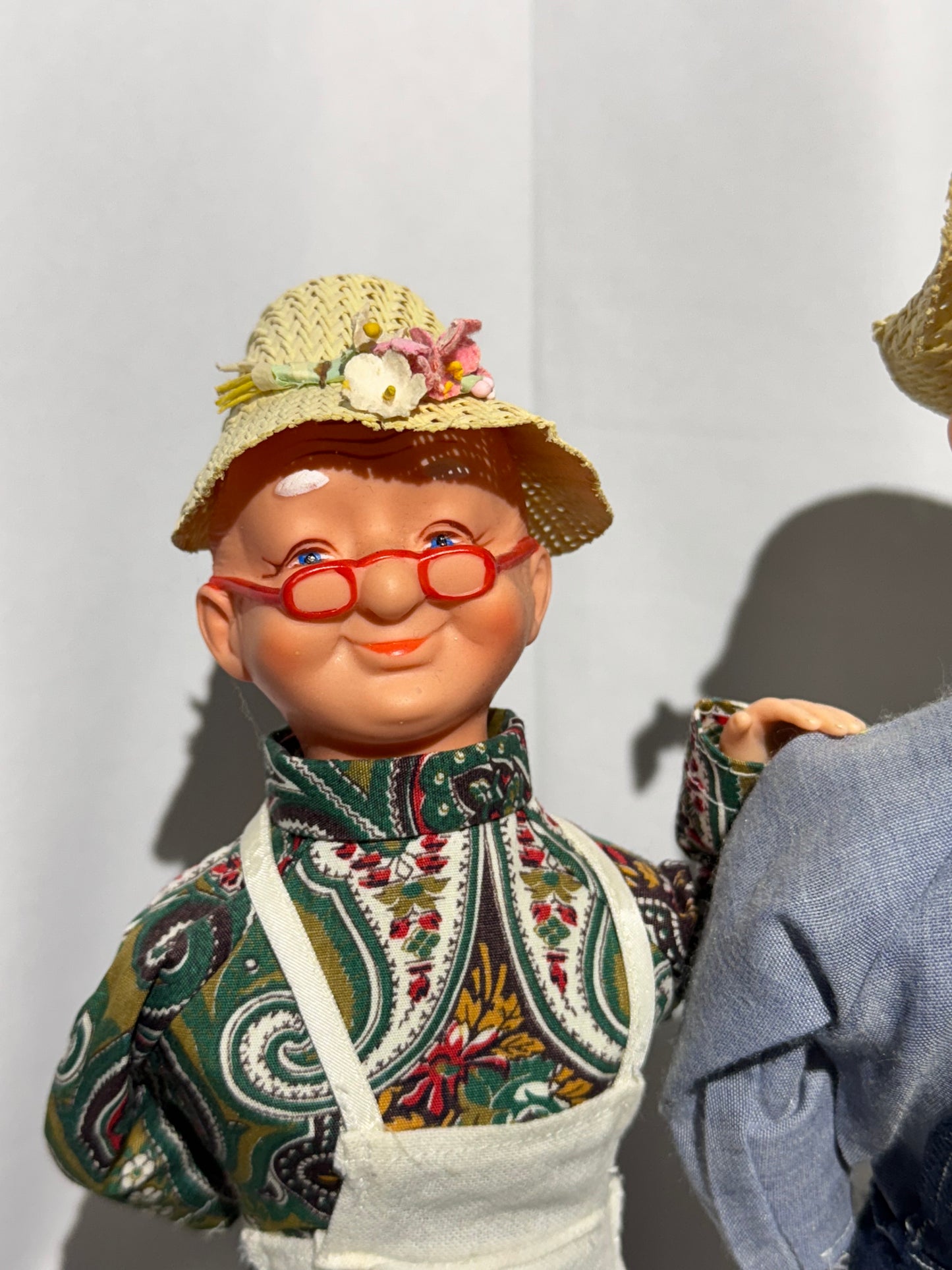 Vintage Granny & Grandpa Dish Soap Bottle Dolls – Country Farmer Style Collectibles