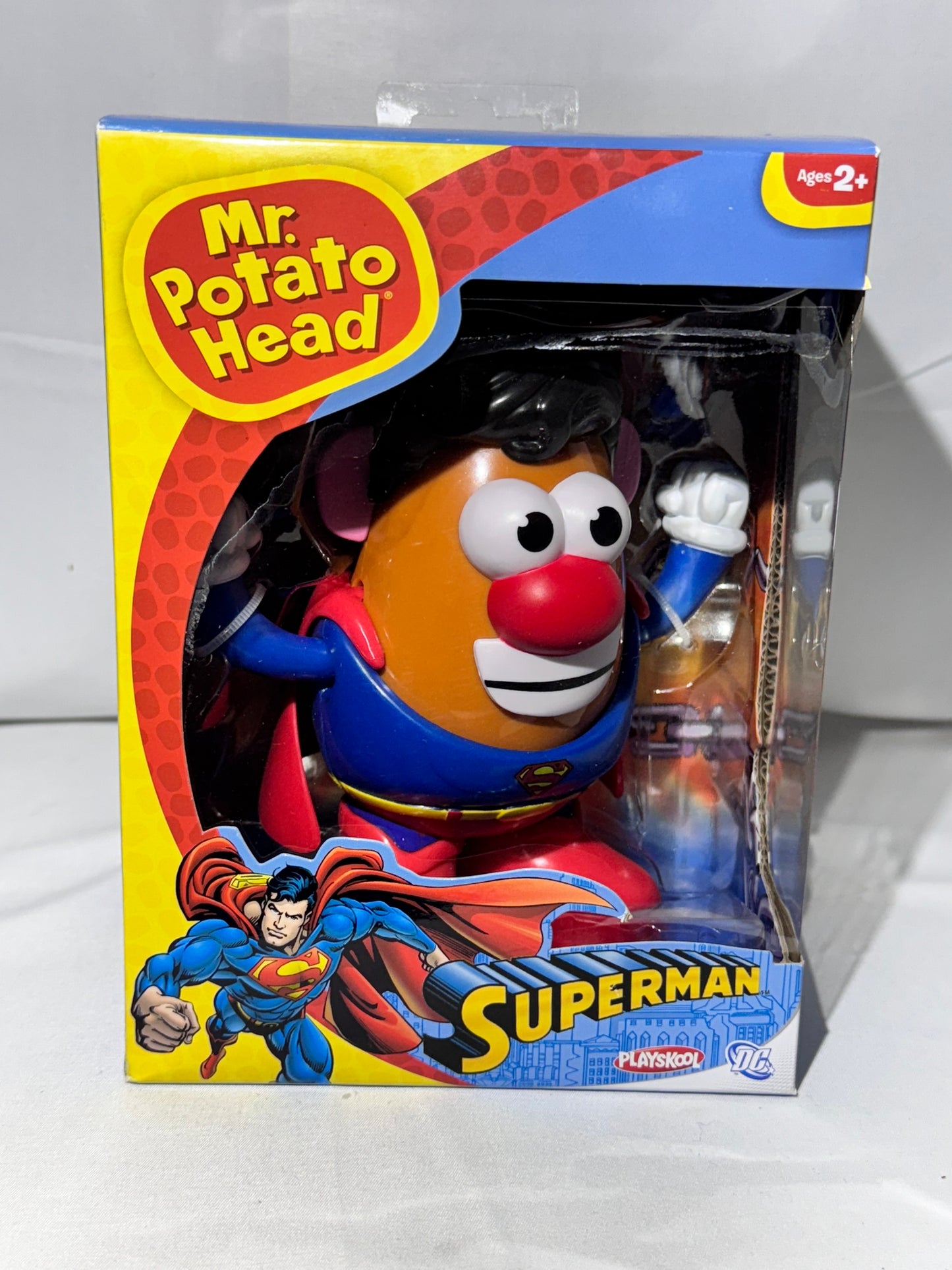 Mr. Potato Head Superman by Playskool & DC Comics (2013 Hasbro / Warner Bros.)