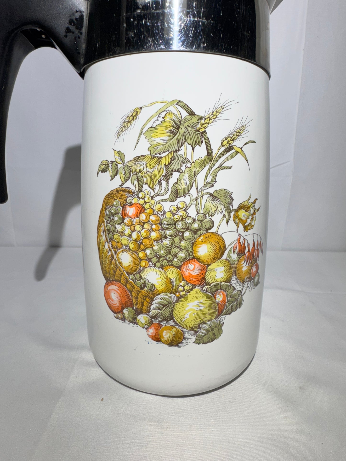 Corning Ware 10-Cup Electric Percolator – American Autumn Pattern- Rare!