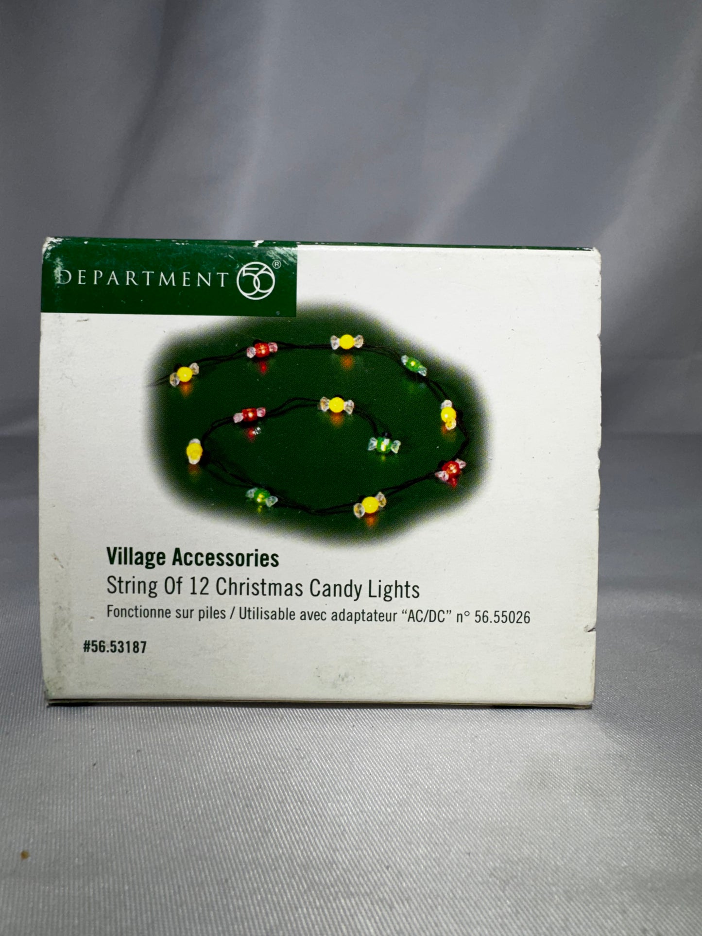 Department 56 String of 12 Christmas Candy Lights – Item #56.53187