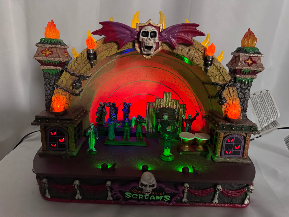 Lemax Spooky Town Symphony of Screams #85303 – 2018 – Animated Halloween Village