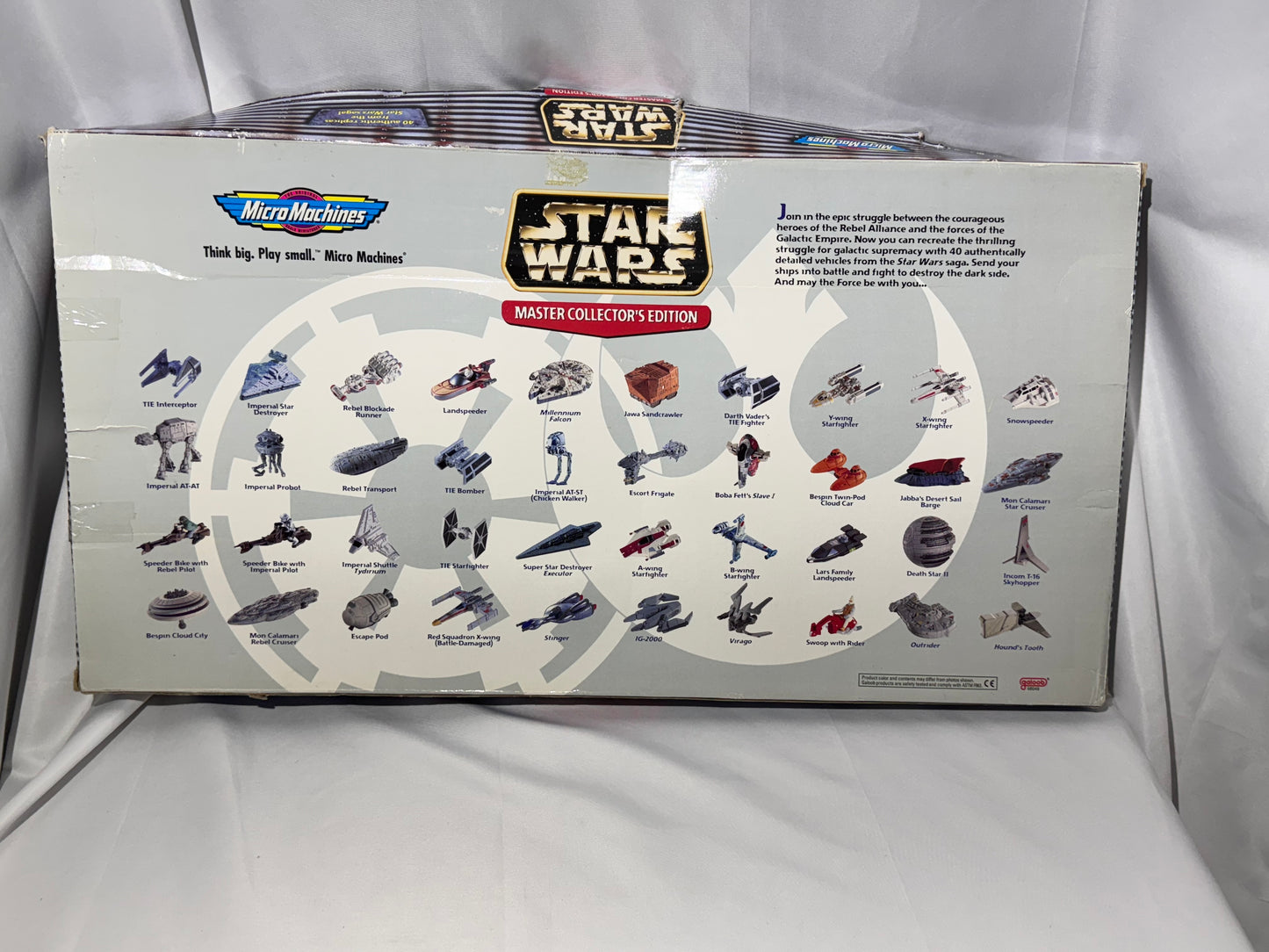 Star Wars Master Collector’s Edition Micro Machines Set – 40 Authentic Replicas (1997 Galoob)