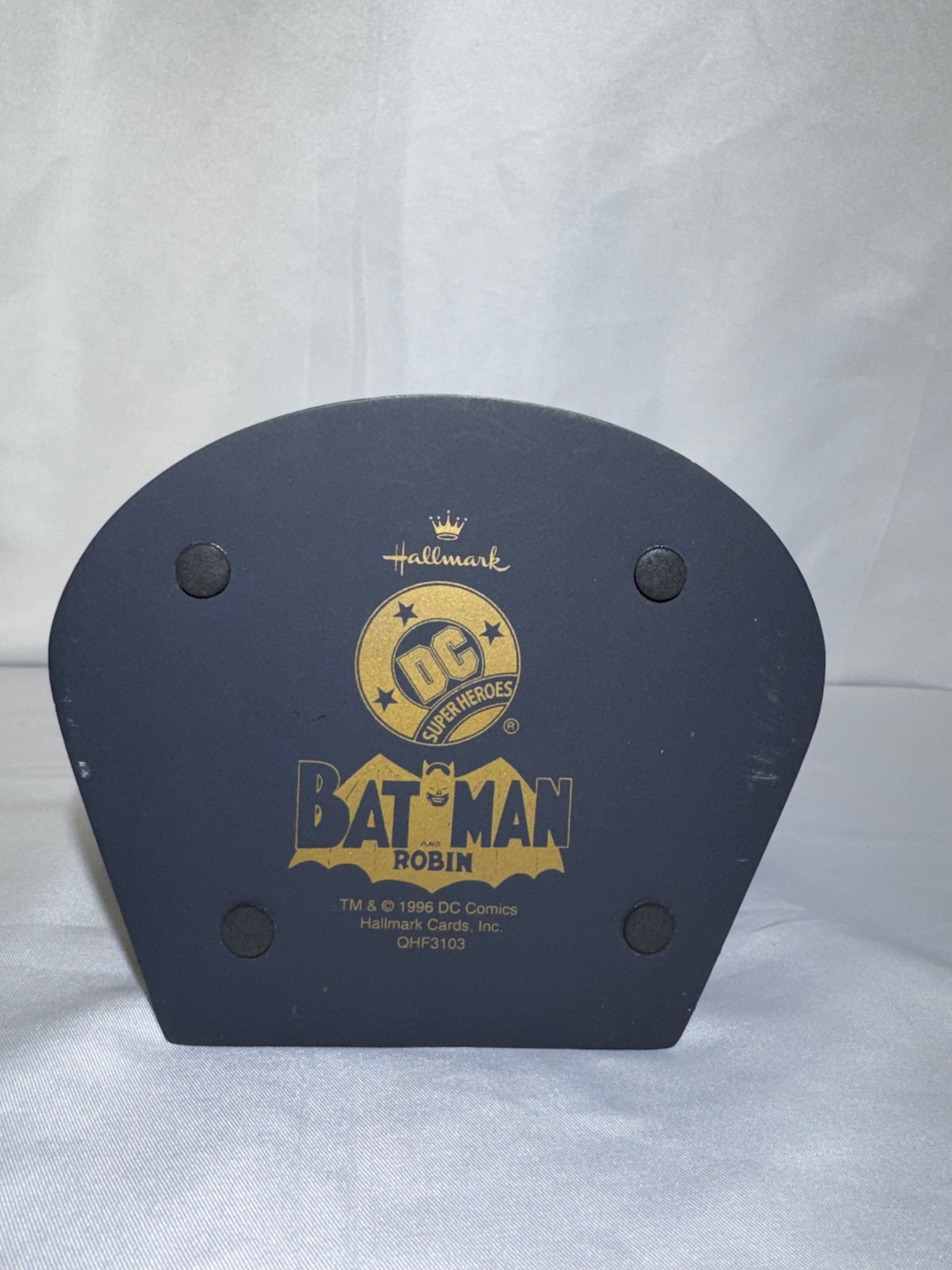 1996 Hallmark DC Super Heroes Golden Age Batman & Robin “The Dynamic Duo” Statue – Original Box
