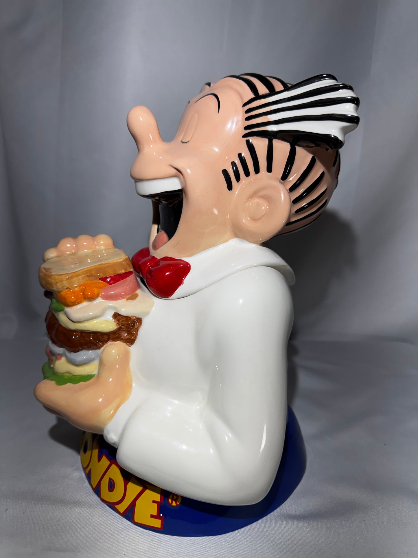 Westland Giftware Blondie Dagwood Sandwich Cookie Jar 2011 Ceramic w/ Box #21304