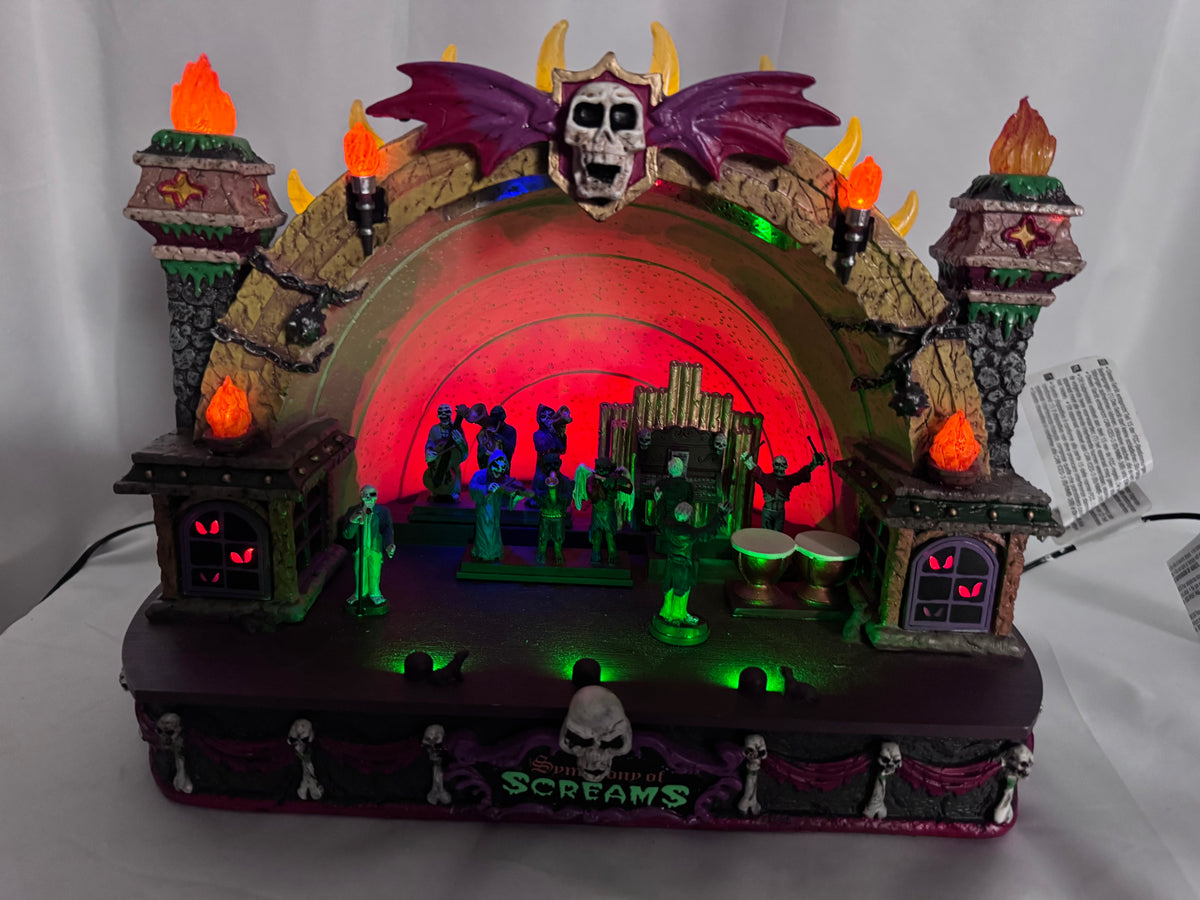 Lemax Spooky Town Symphony of Screams #85303 – 2018 – Animated Halloween Village