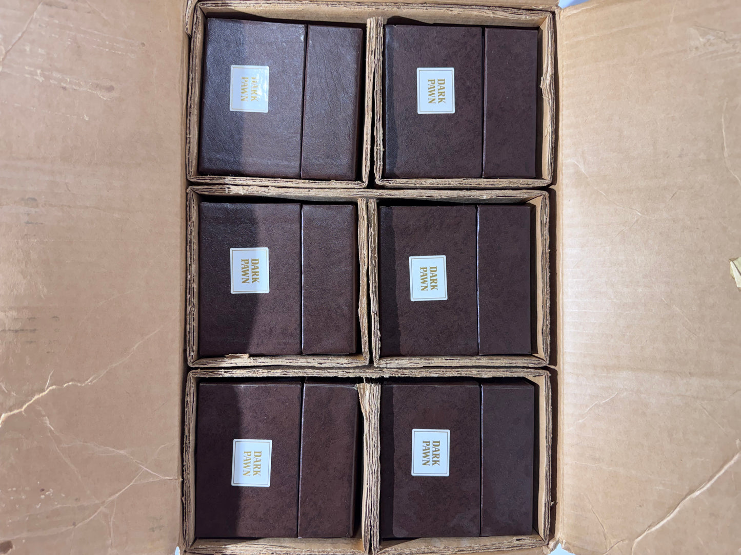 1969 Old Crow Kentucky  Bourbon Chessmen Ceramic Decanters – Set of 6 with Original Case-empty