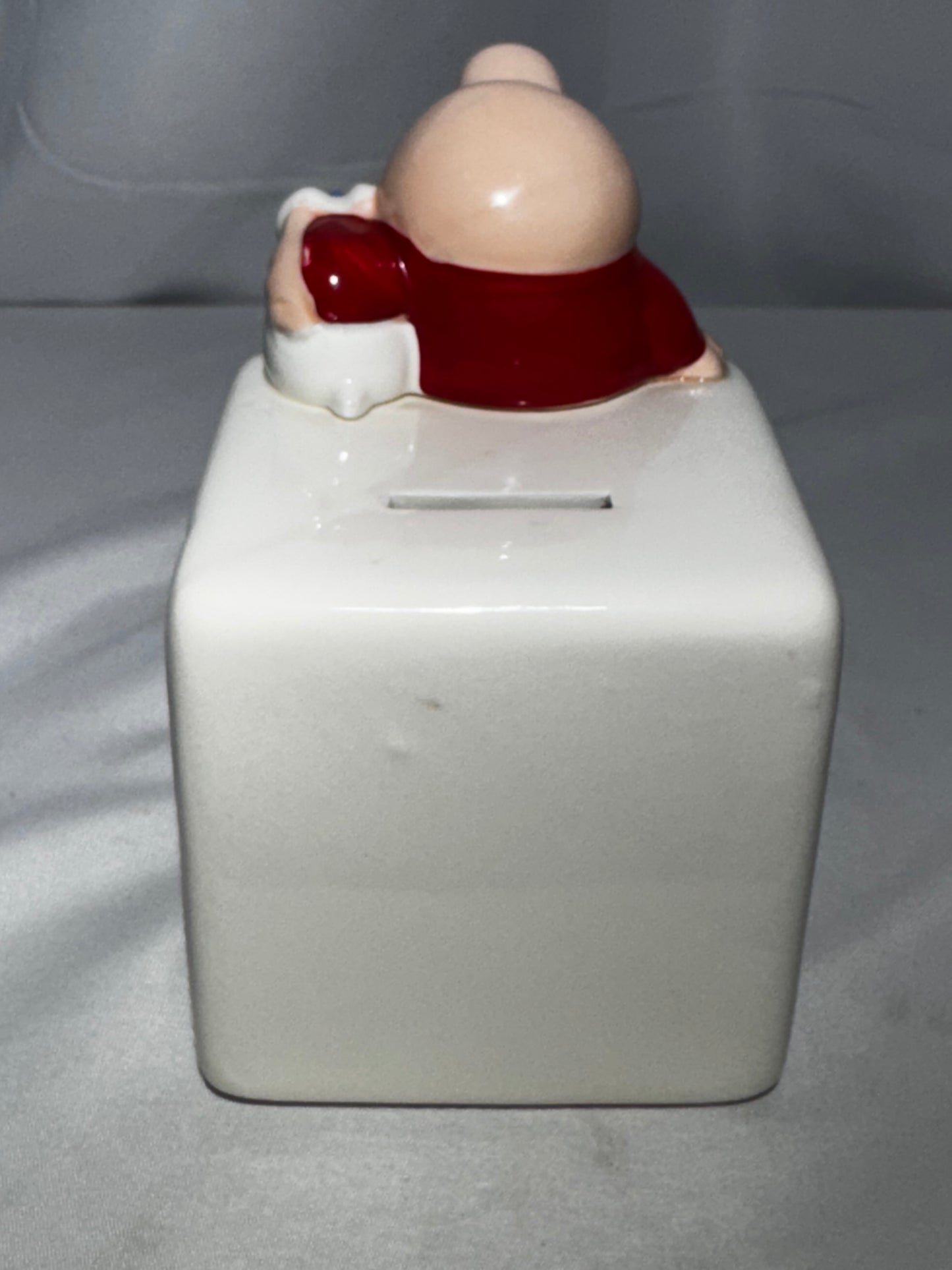 Vintage 1980s Tom Wilson Ziggy “For Safe Keeping” Ceramic Piggy Bank