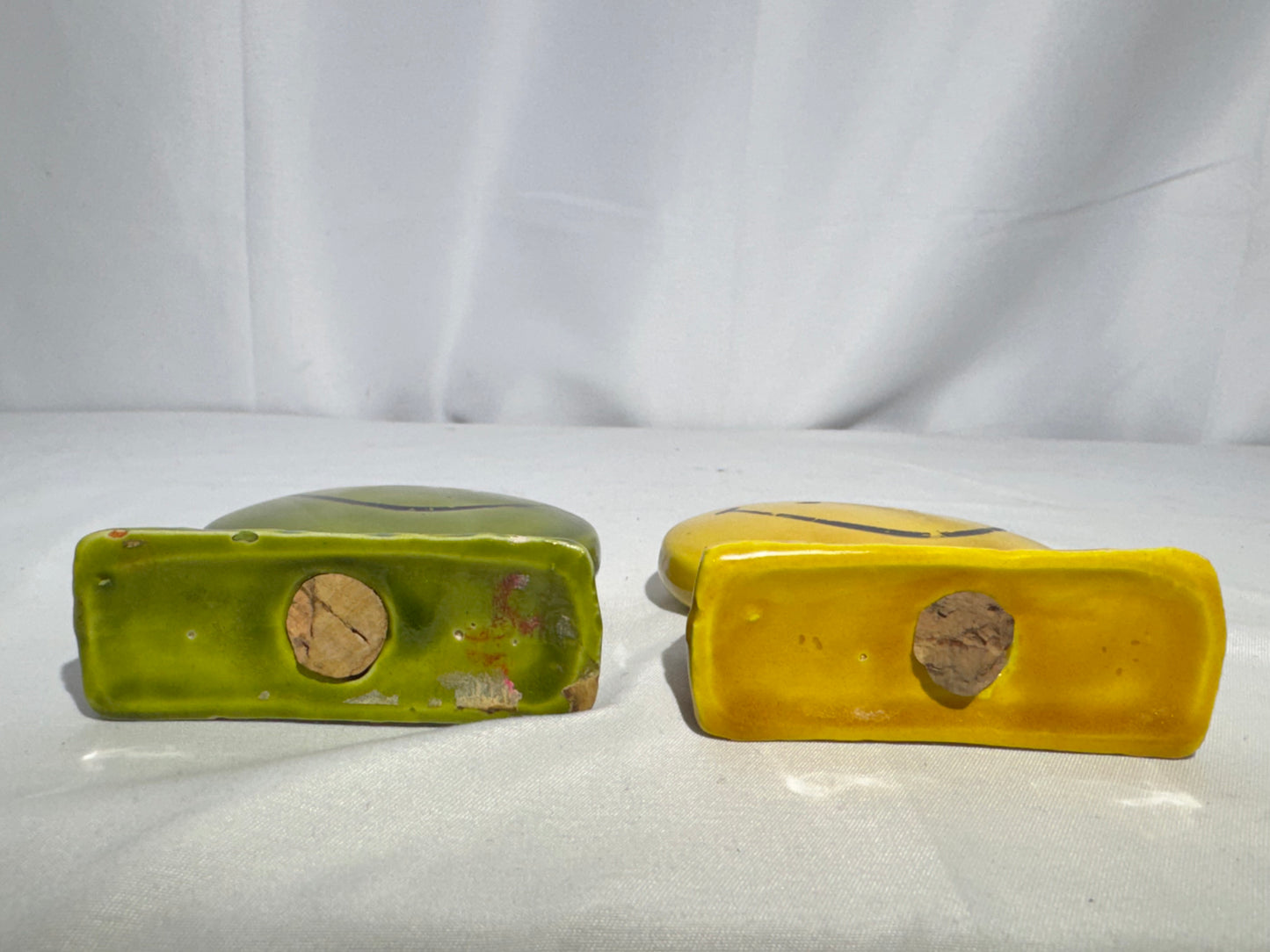 Vintage Treasure Craft Salt & Pepper Shakers “Have a Happy Day”
