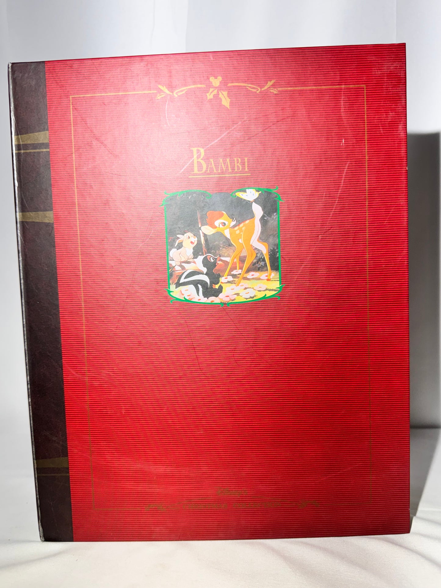 Vintage Disney Bambi Storybook Ornament Set 4 Pc Thumper Flower Owl