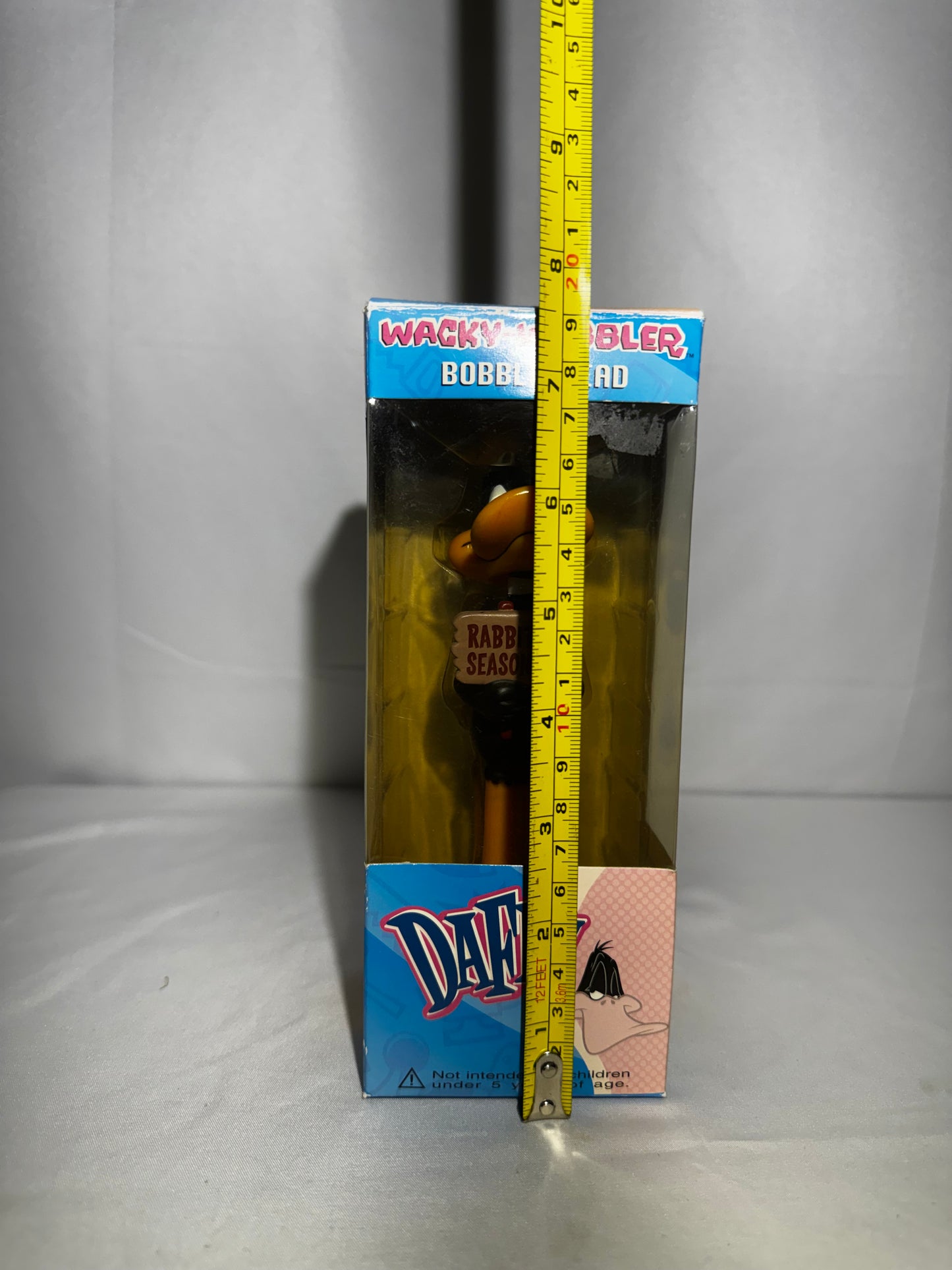 Funko Wacky Wobbler Daffy Duck Bobble Head Rabbit Season Looney Tunes WB w/ Box
