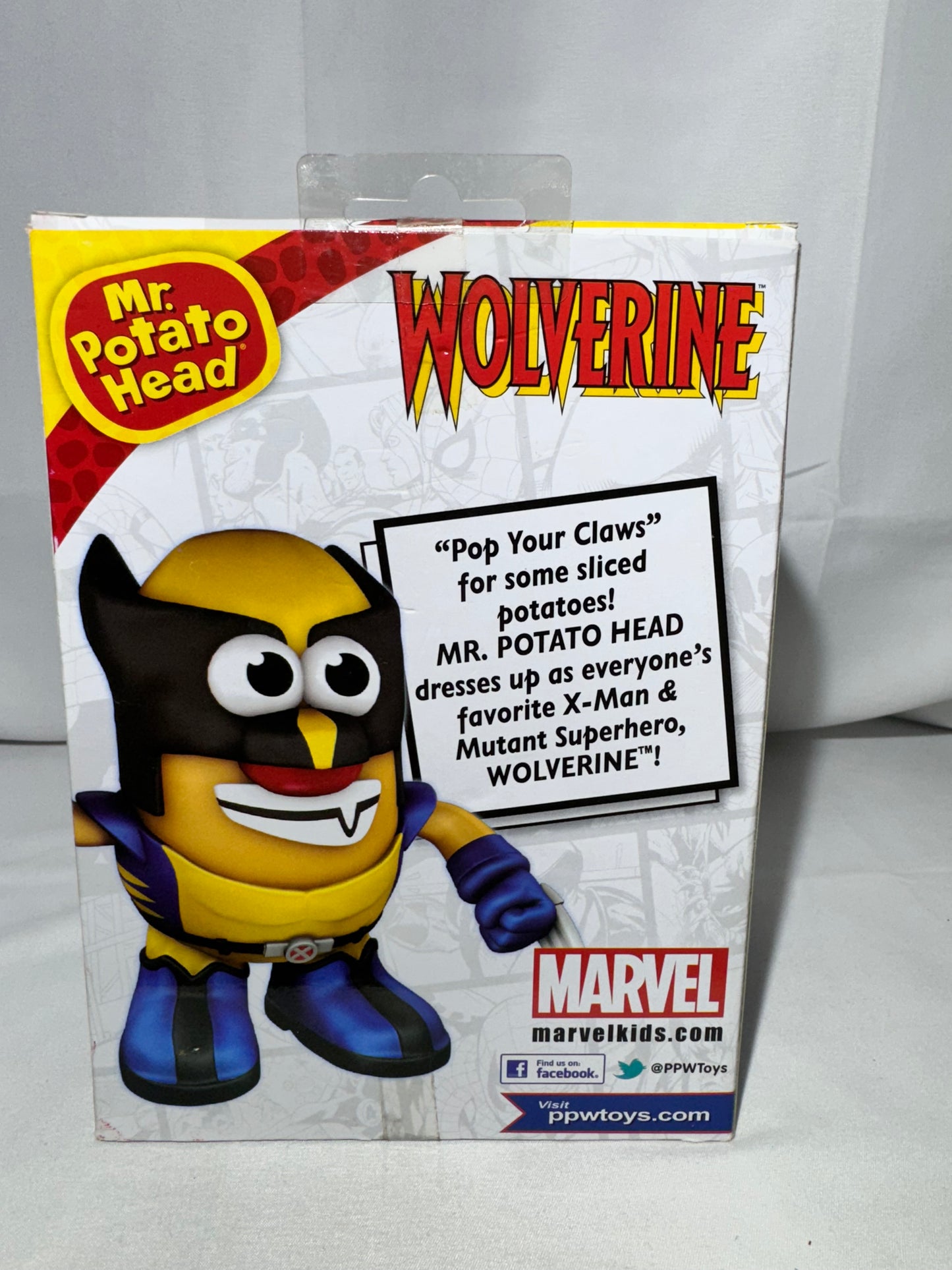 Mr. Potato Head – Wolverine | Marvel, PlaySkool, Hasbro, PPW Toys, Warner Brothers (2013)