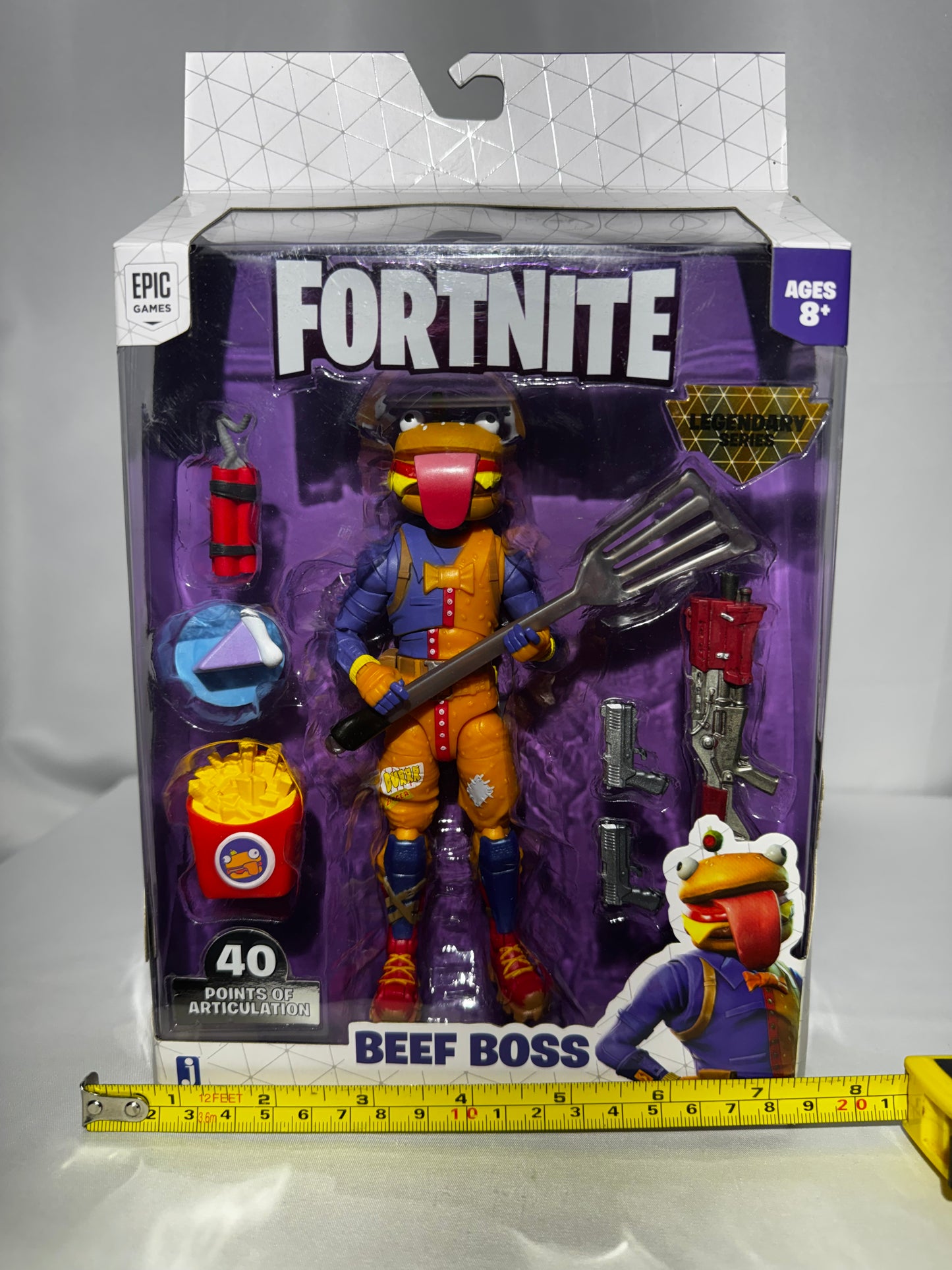 Fortnite action figure – Beef Boss from the Legendary Series by Epic Games (2020)