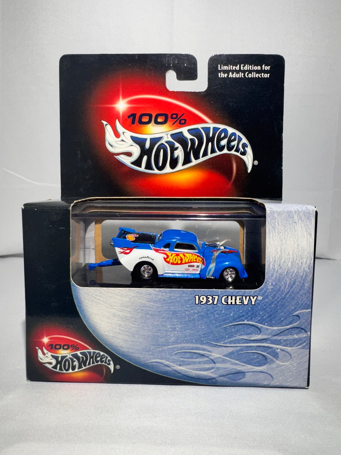 Hot Wheels 1937 Chevy – Blue & White Limited Edition Diecast (Mattel)