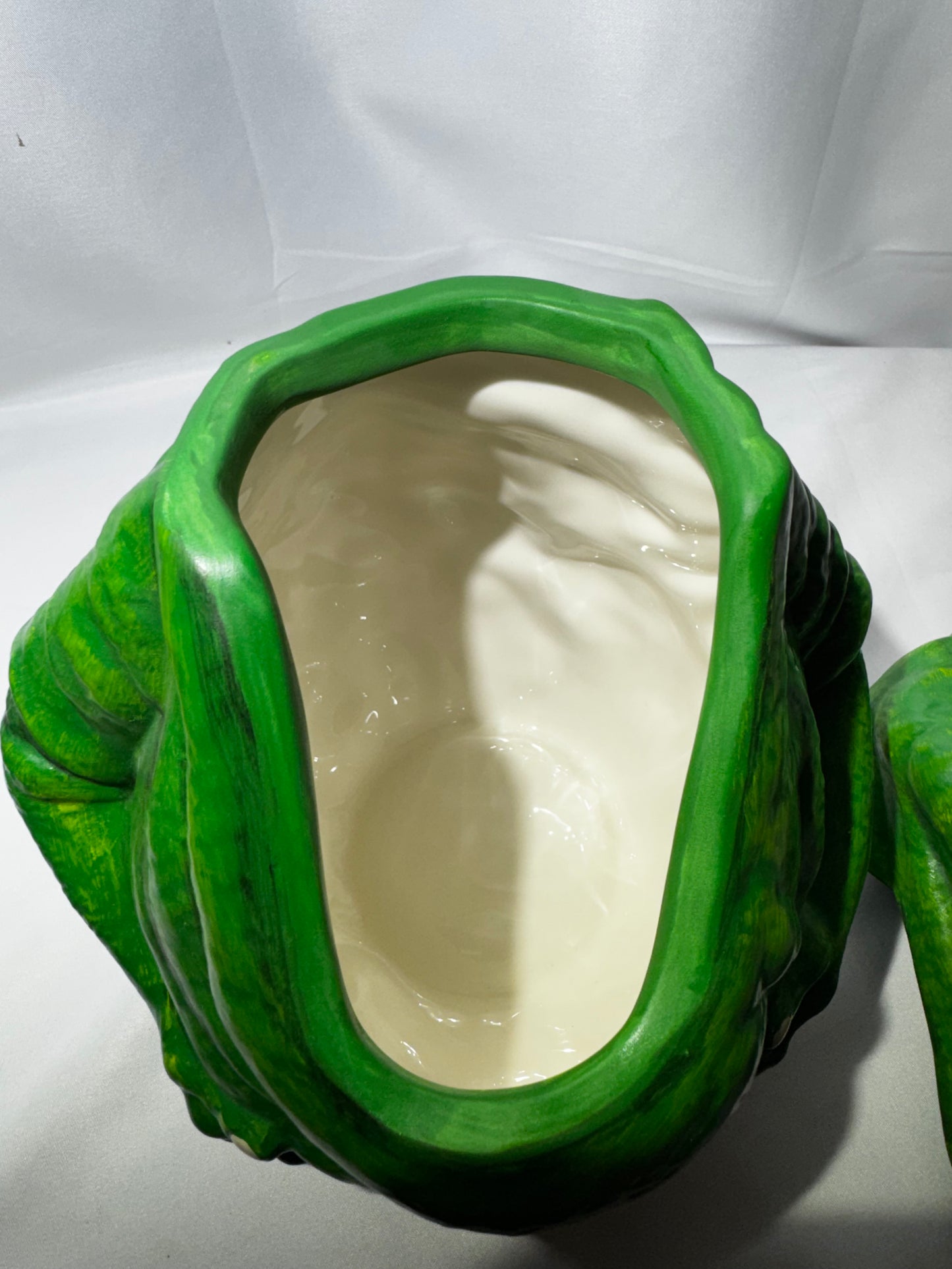 Rare Vintage Ghostbusters Slimer Ceramic Cookie Jar 9” Hand Painted No Box
