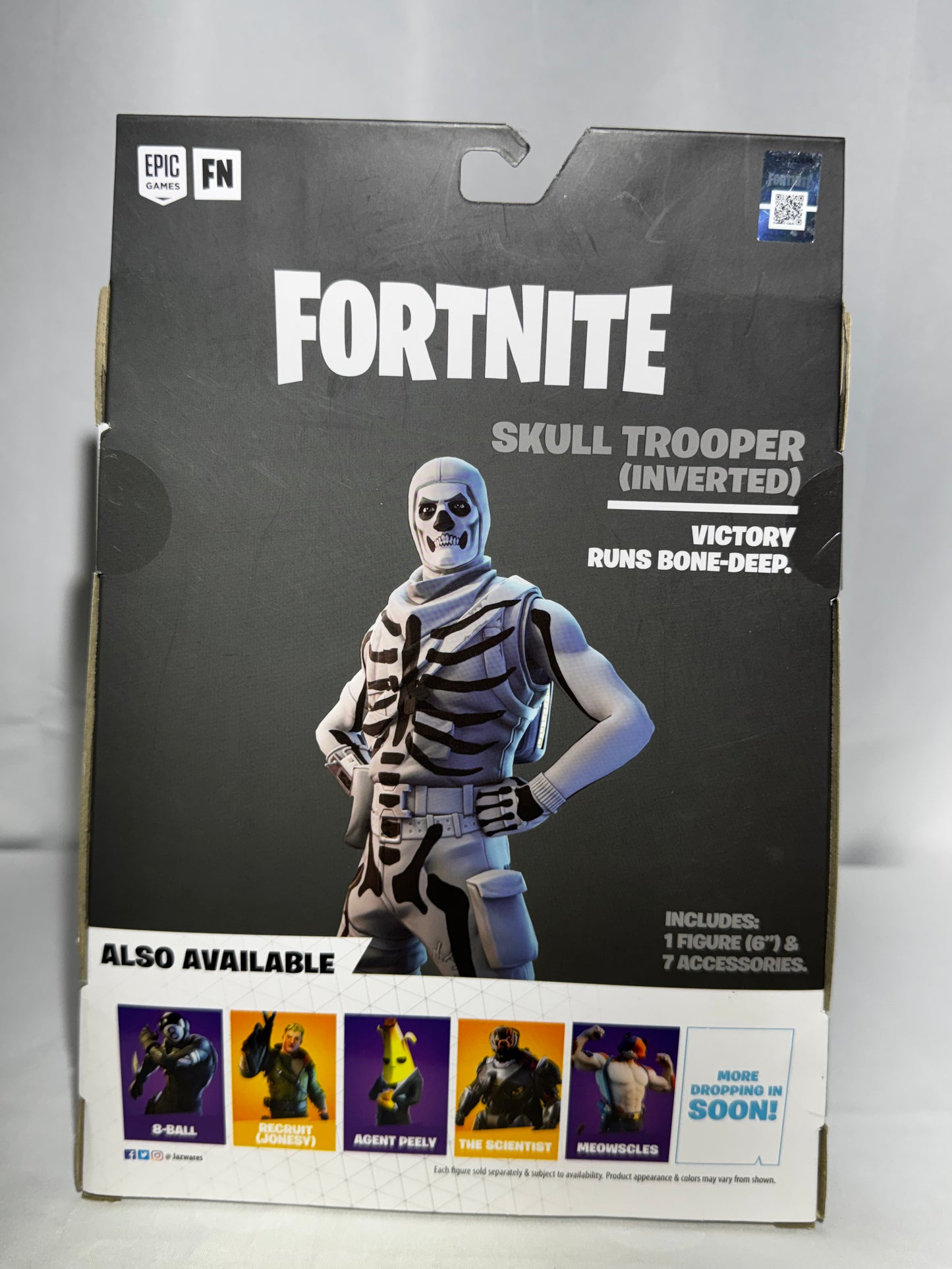 Fortnite Legendary Series Skull Trooper (Inverted) Action Figure – 6” – 2021