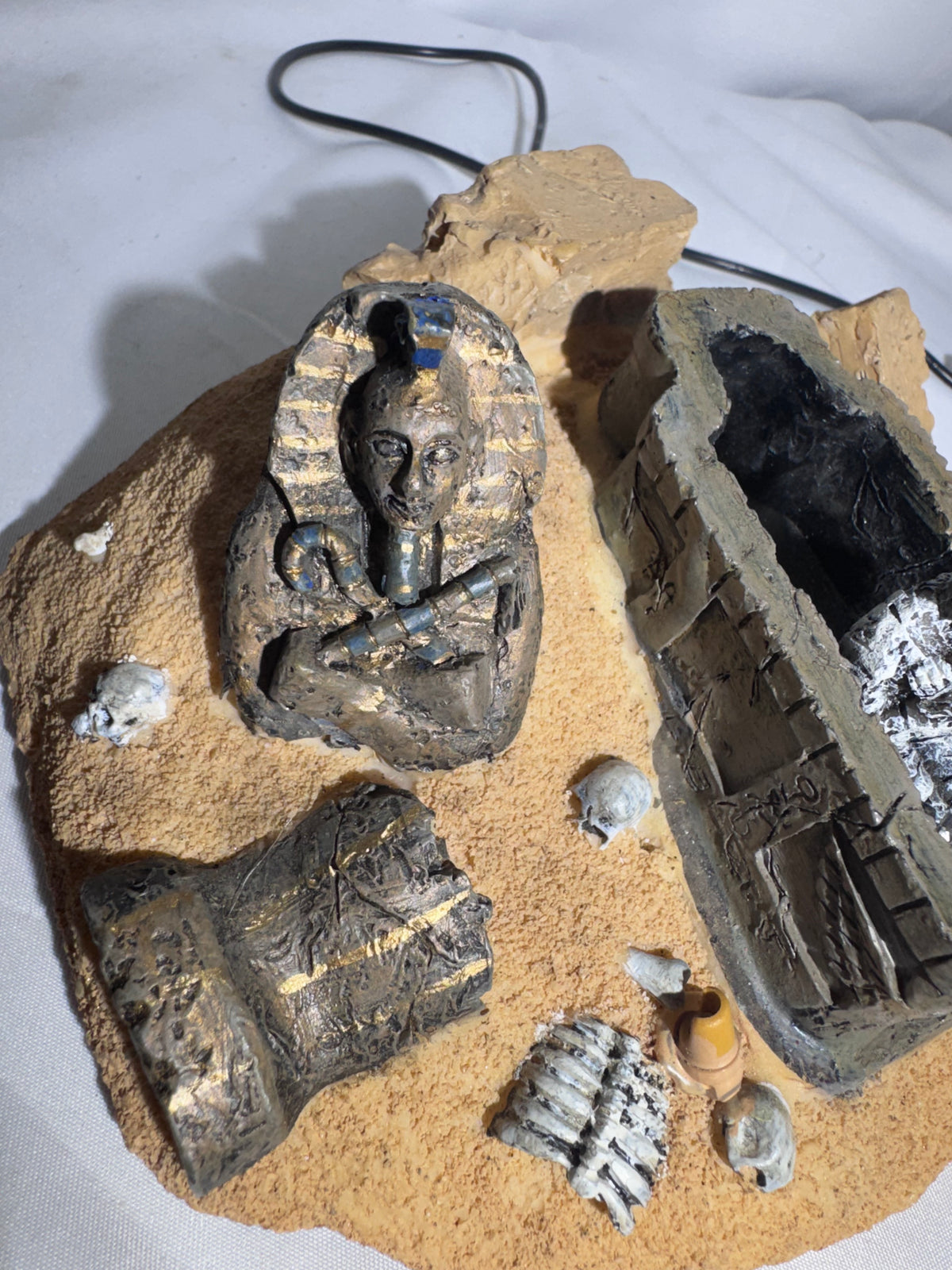 LEMAX Spooky Town The Mummy’s Tomb – 2007 Retired Halloween Village